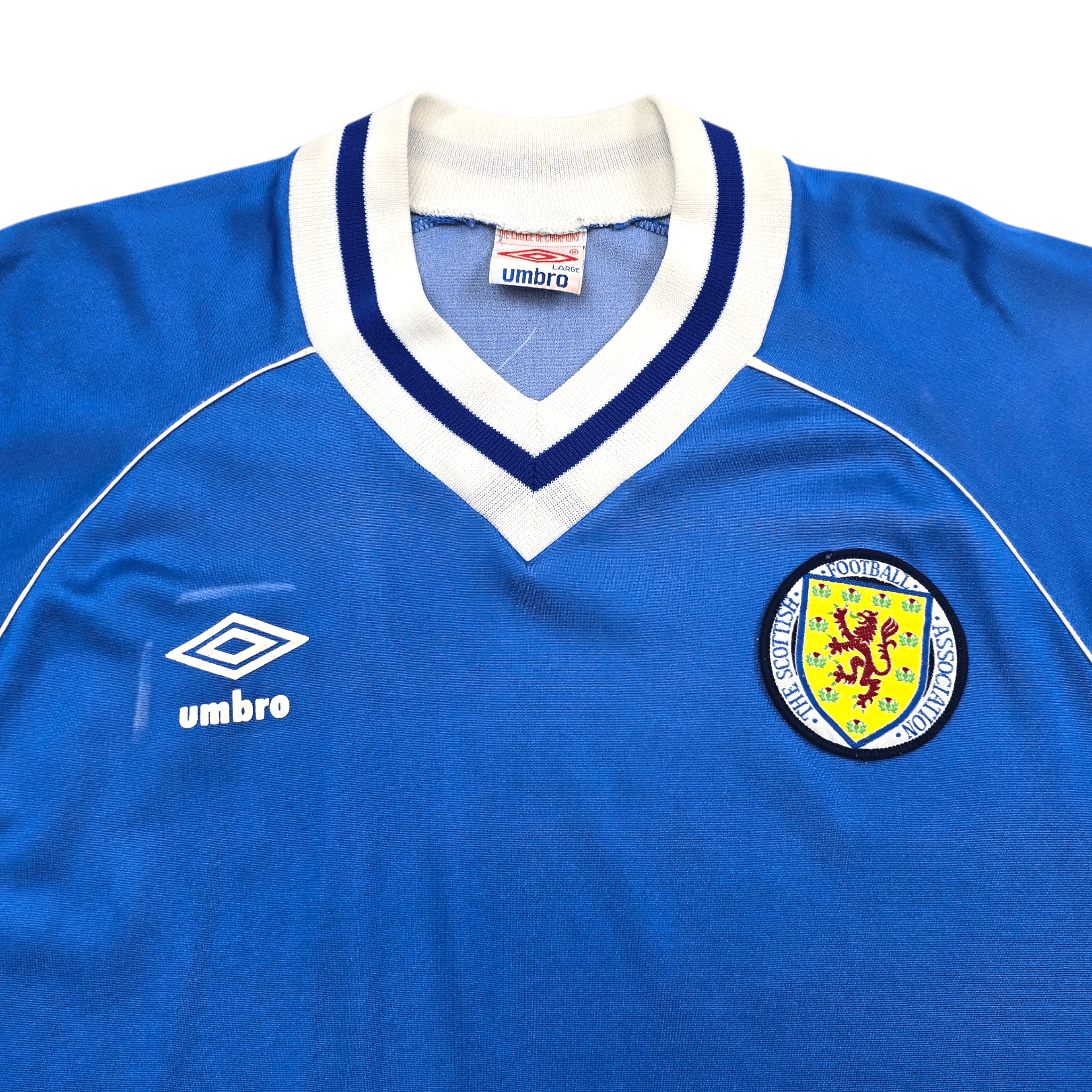 1981/82 Scotland Training Top (L) Umbro (Updated Umbro Template)