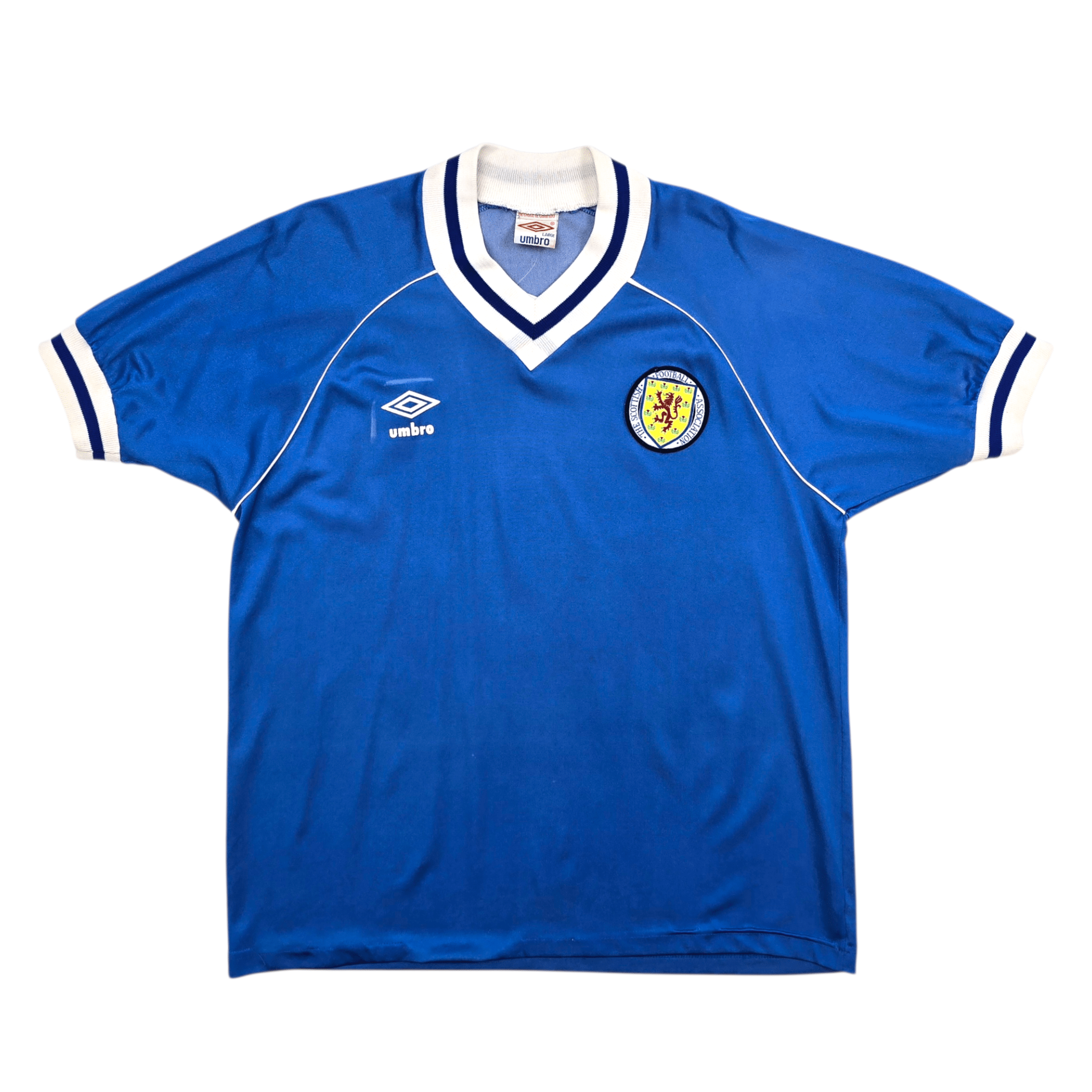 1981/82 Scotland Training Top (L) Umbro (Updated Umbro Template)