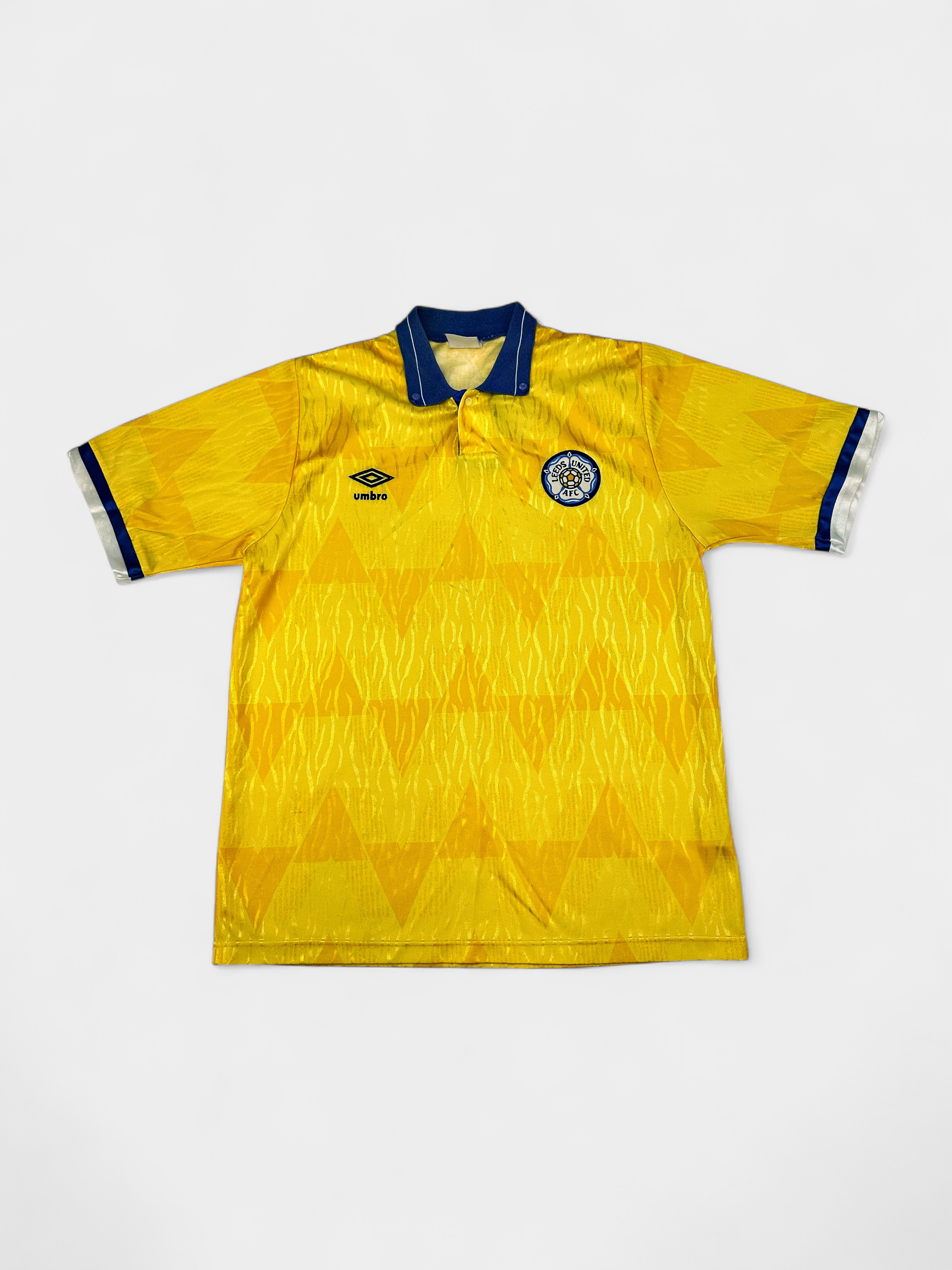 Leeds United 1989-91 Umbro Away Shirt (Medium)