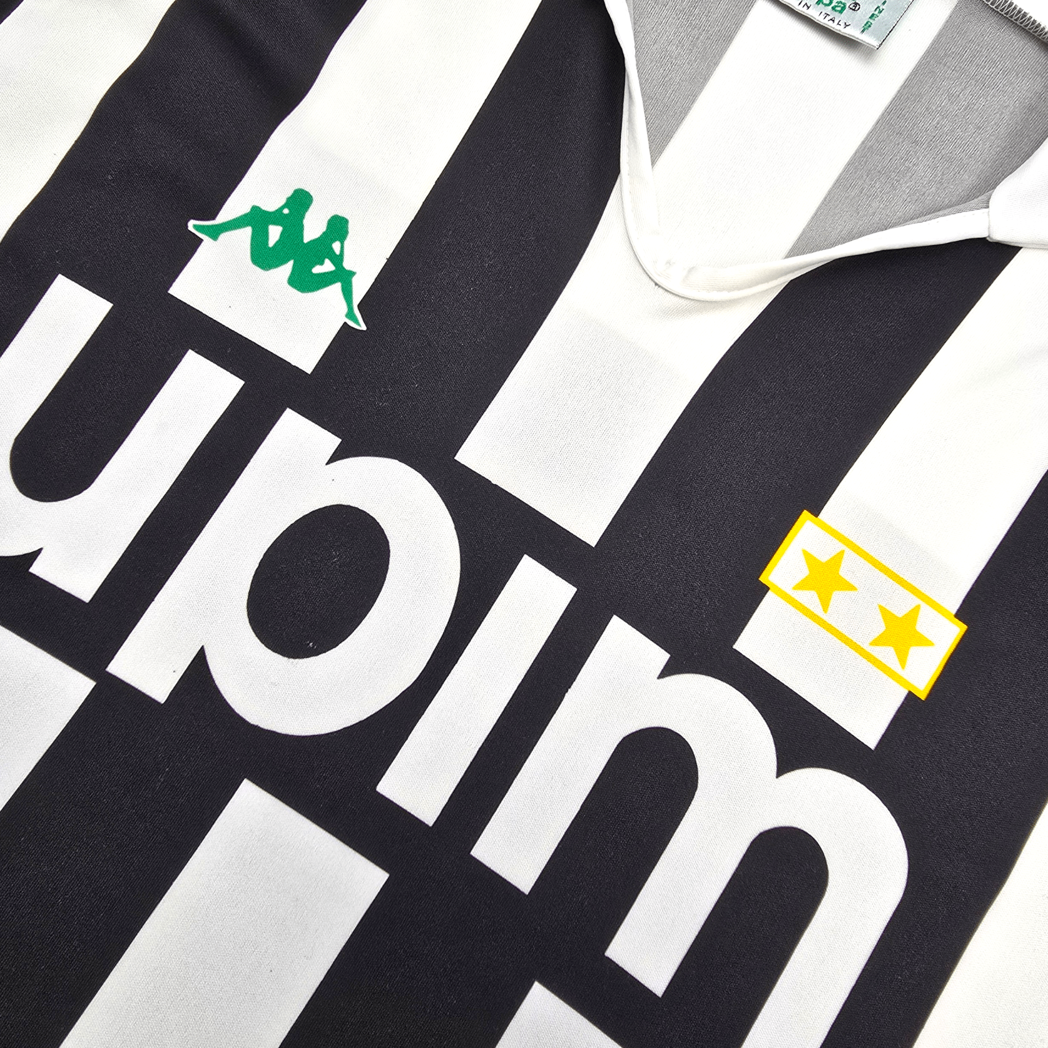 1991/92 Juventus Home Shirt (S) - Official Kappa Jersey