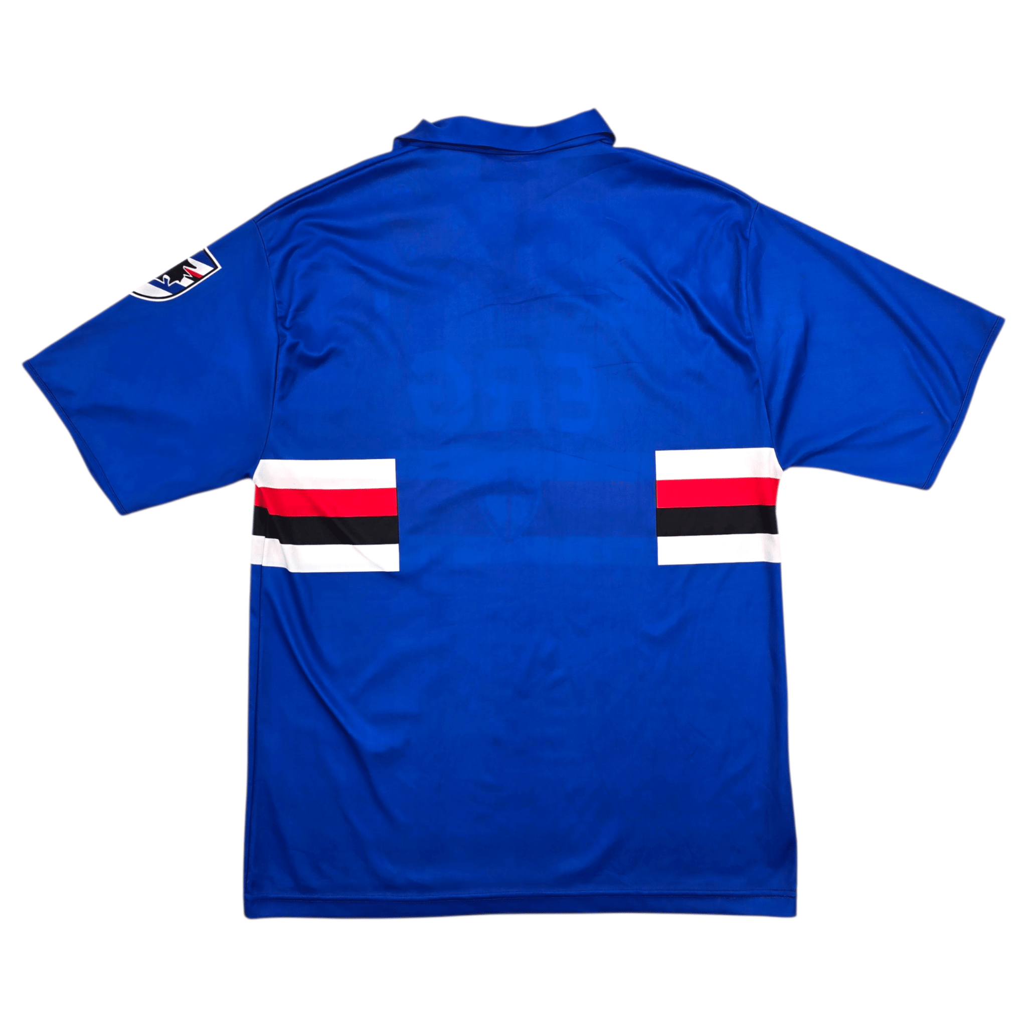 1991/92 Sampdoria Home Football Shirt (XL) Asics - Vintage Serie A