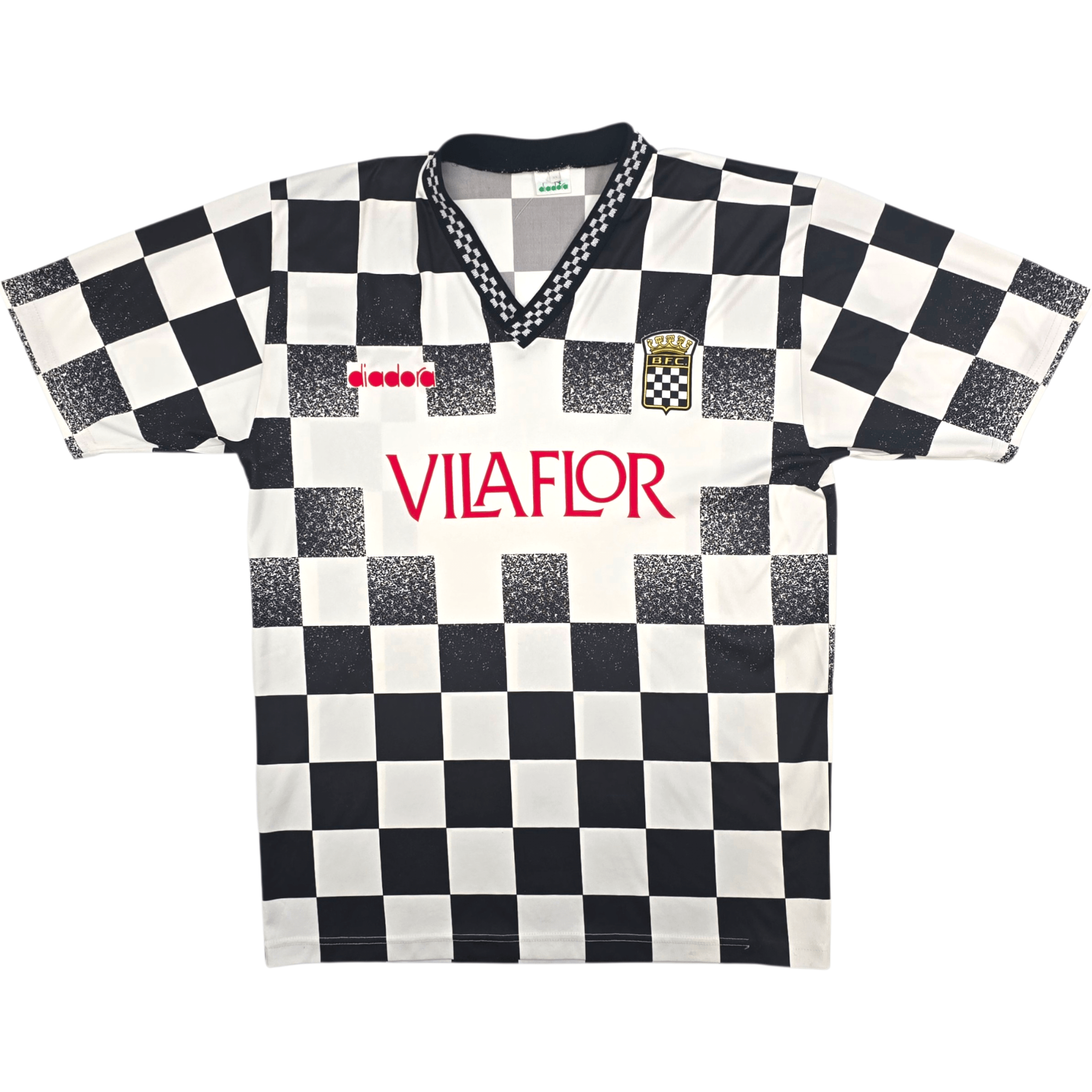 1992/93 Boavista Home Football Shirt (XL) Diadora