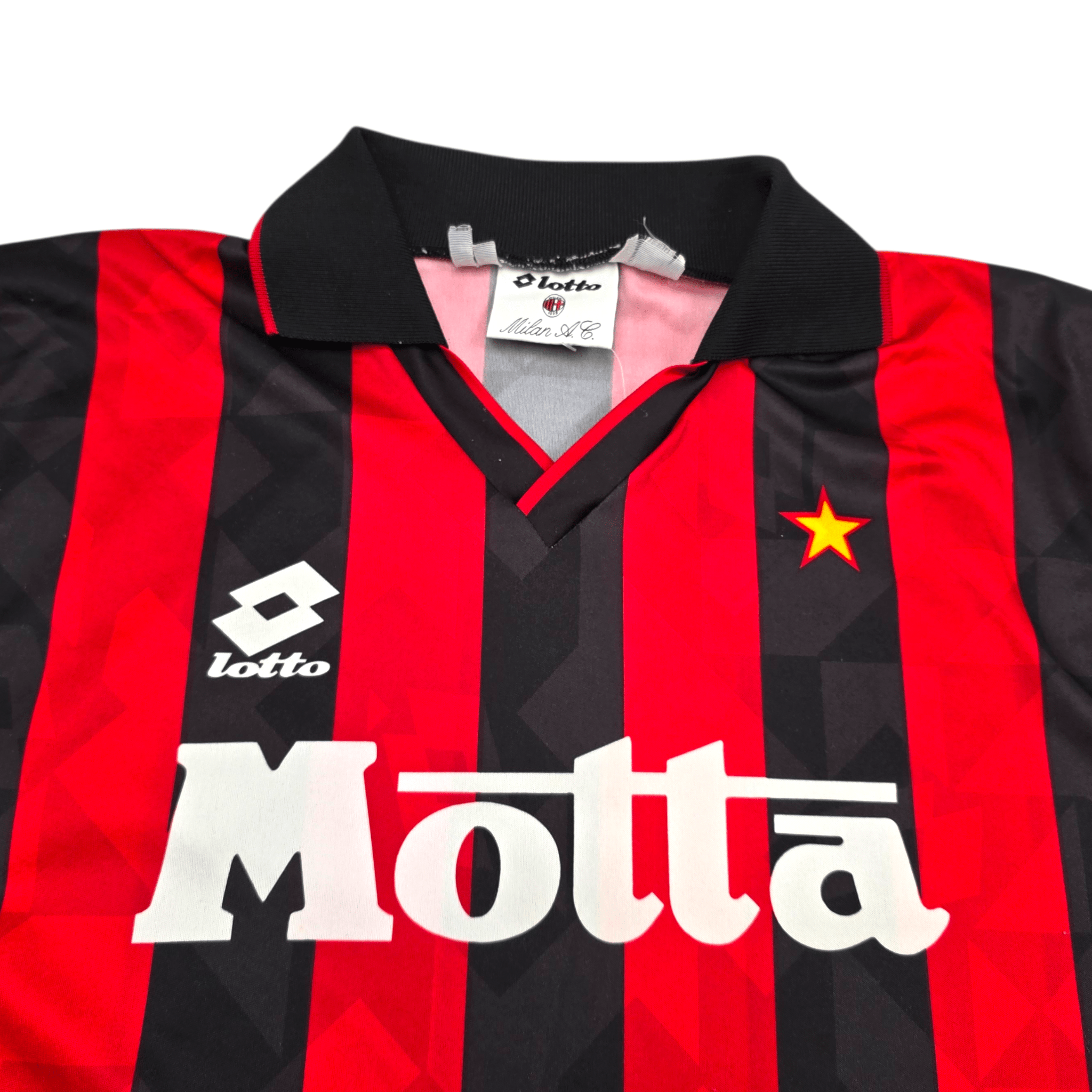 1993/94 AC Milan Home Football Shirt (L) Lotto