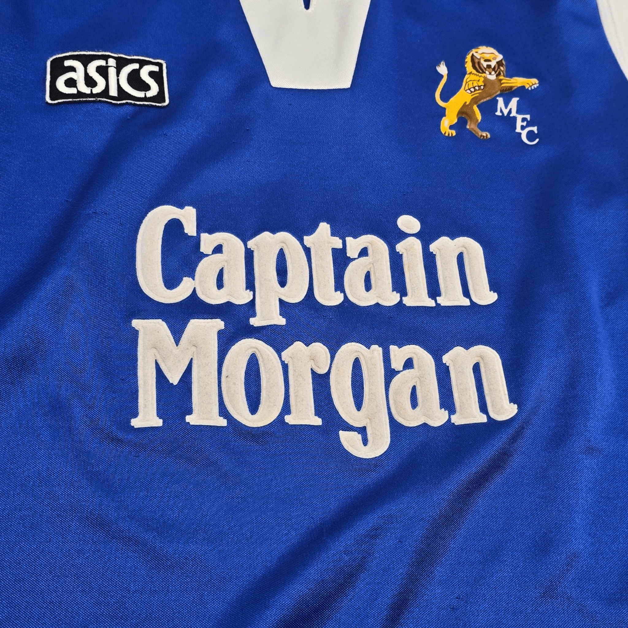 1994-96 Millwall Home Shirt (S) - Official Asics Lions Jersey