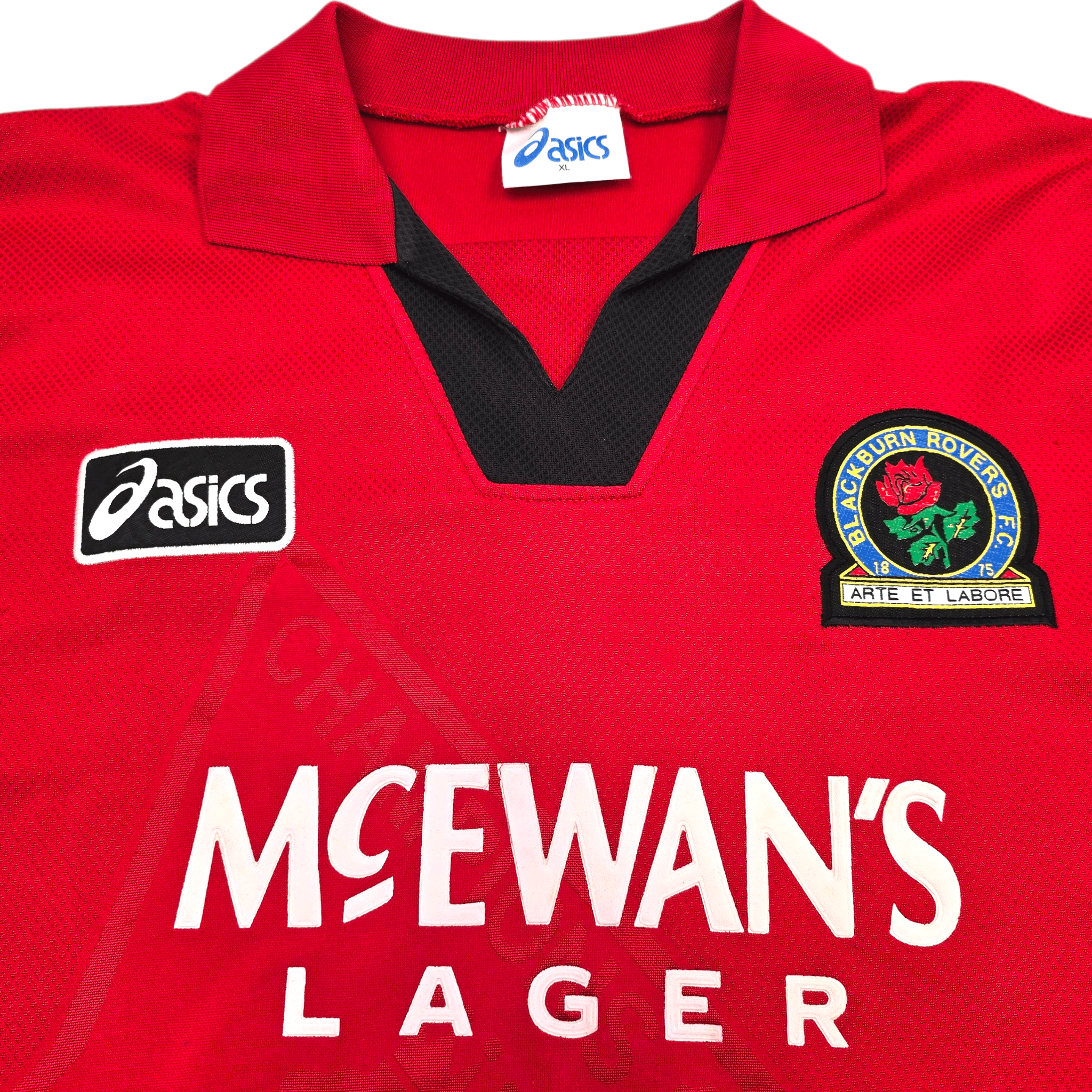 1995/96 Blackburn Rovers Away Football Shirt (XL) Asics #9 Shearer