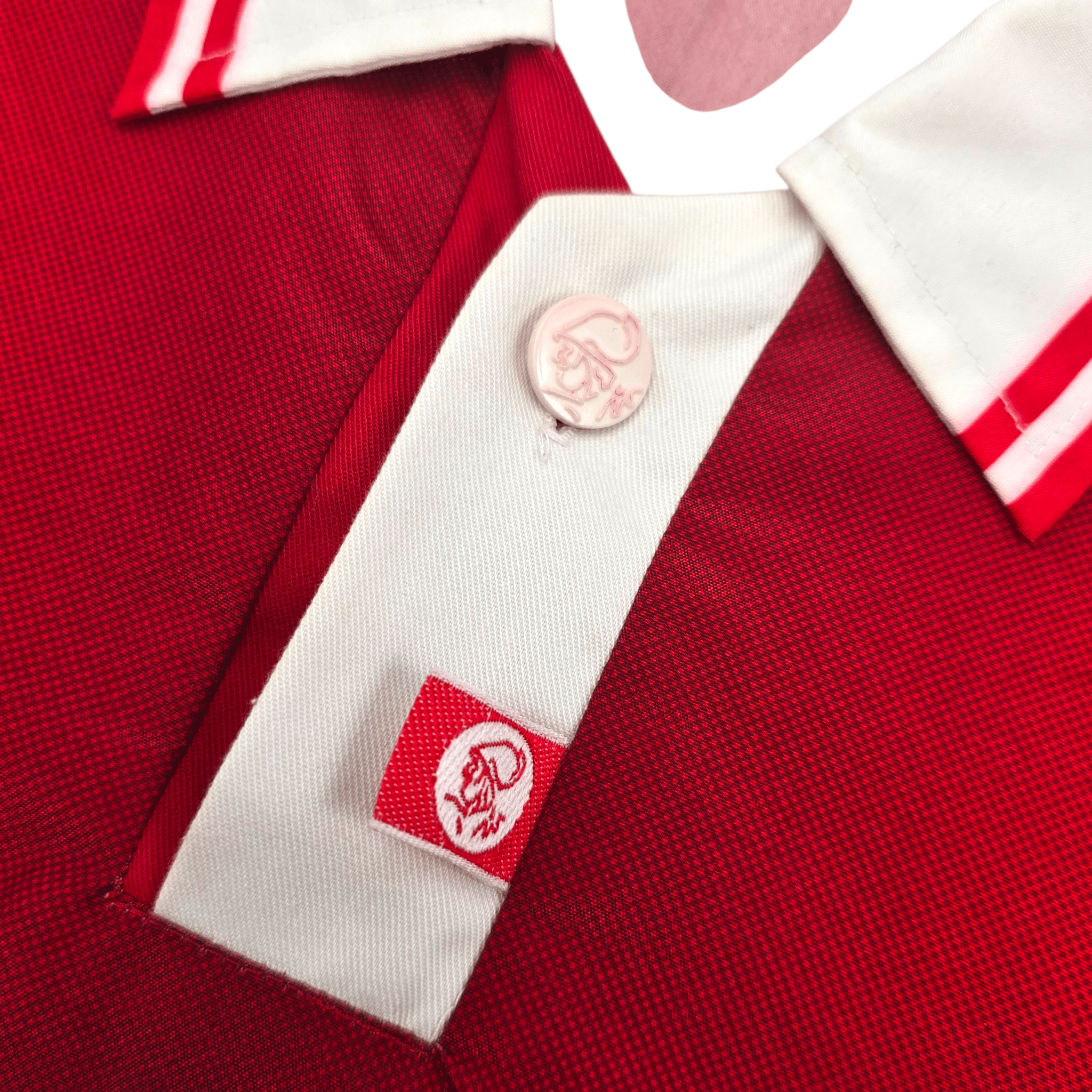 1997/98 Ajax Home Football Shirt (XL) Umbro #4 F.De Boer