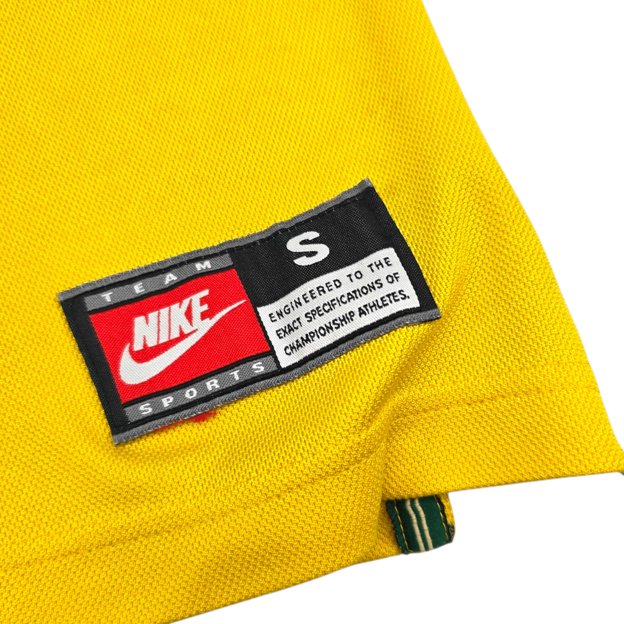 1998/00 Brazil Home Football Shirt (S) Nike #9 Ronaldo