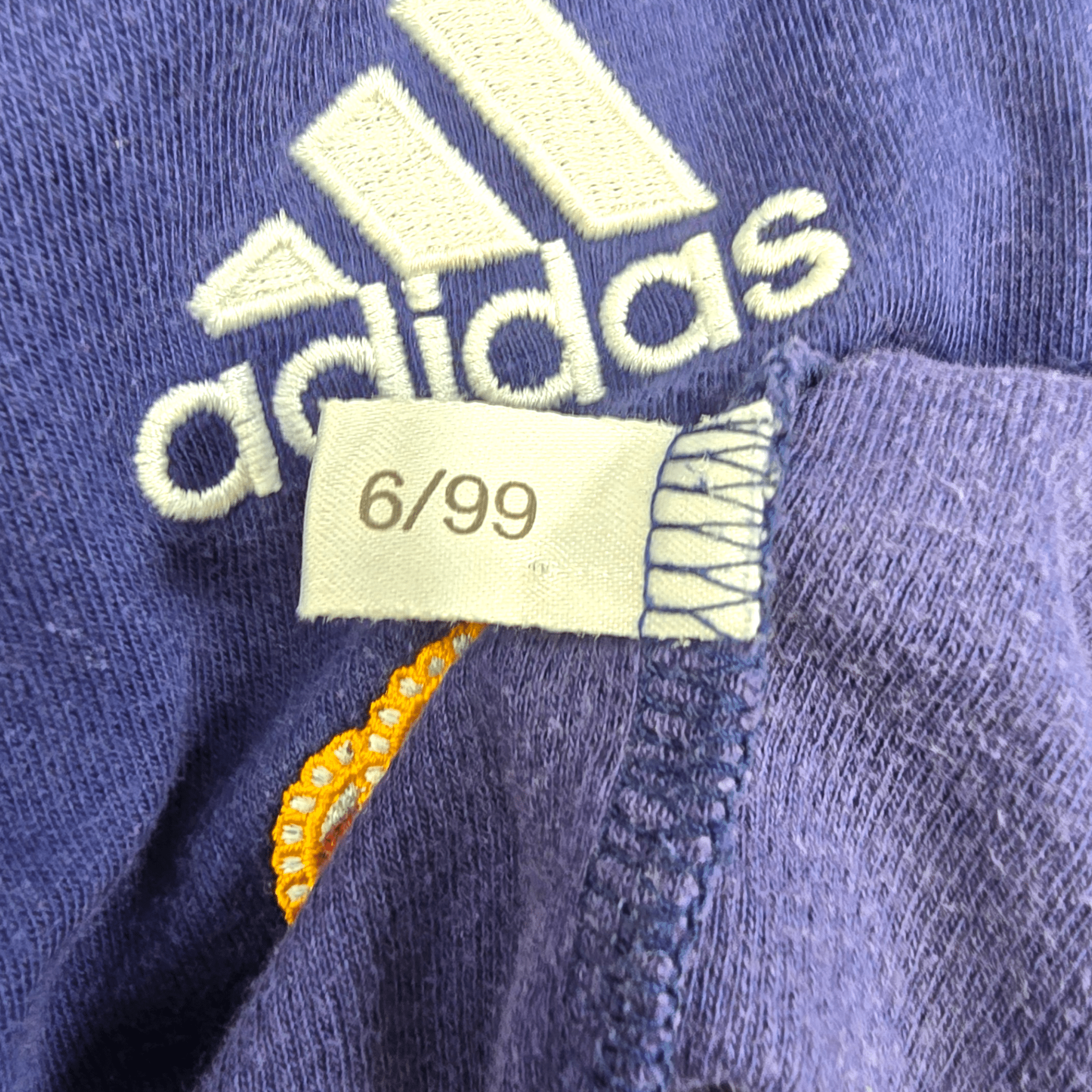 1999/00 Real Madrid Training Shirt (Medium) Adidas - Champions League Winners