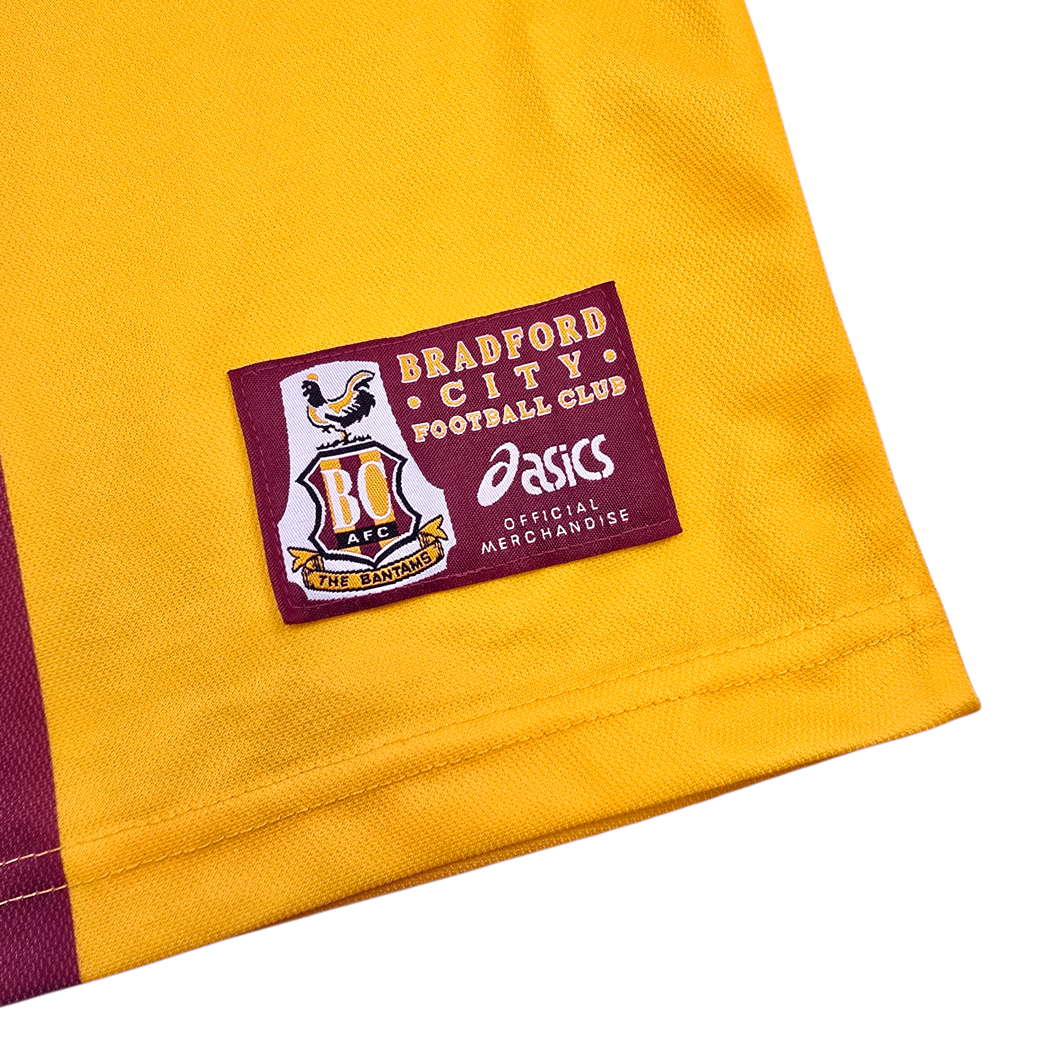 1999-01 Bradford City Home Shirt (XL) Asics - Bantams Retro Jersey