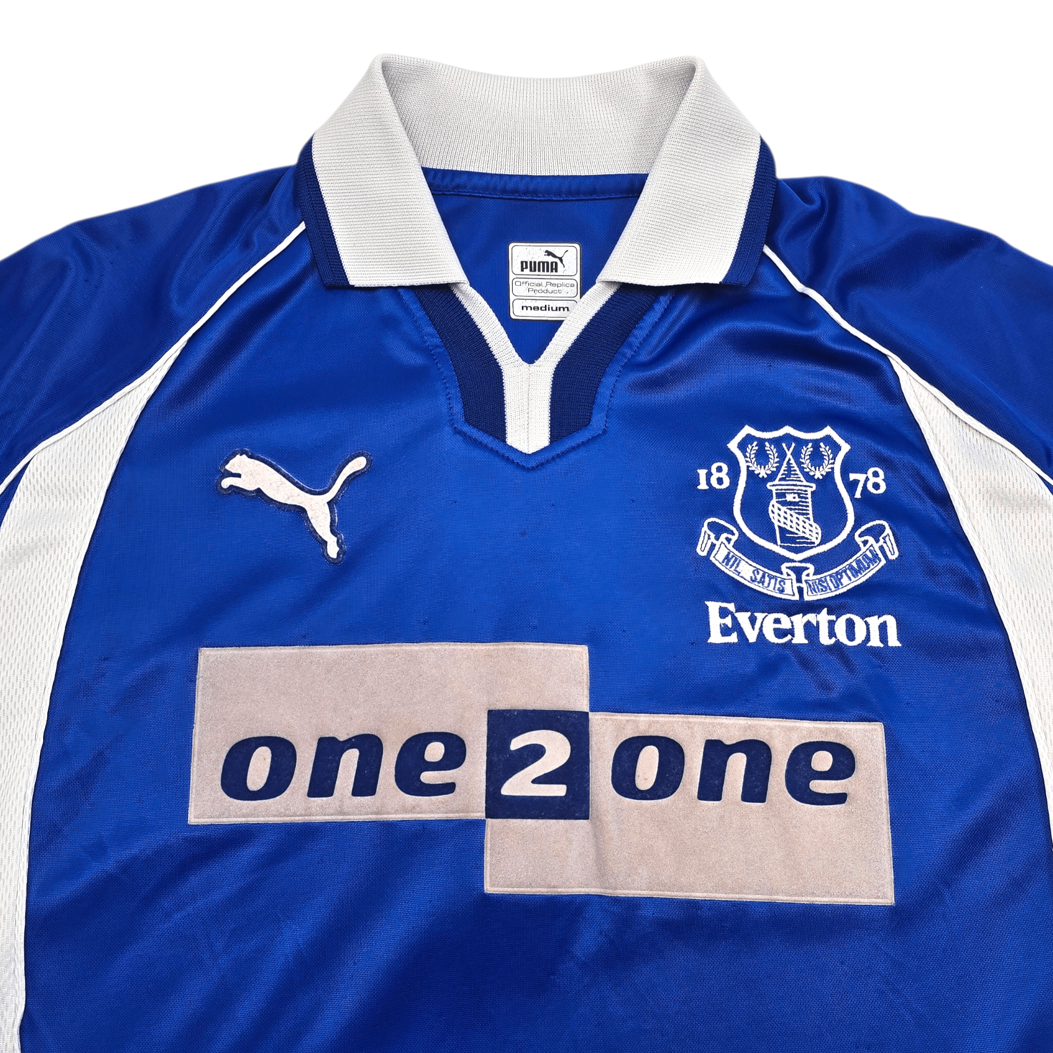 2000/02 Everton Home Football Shirt (M) Puma