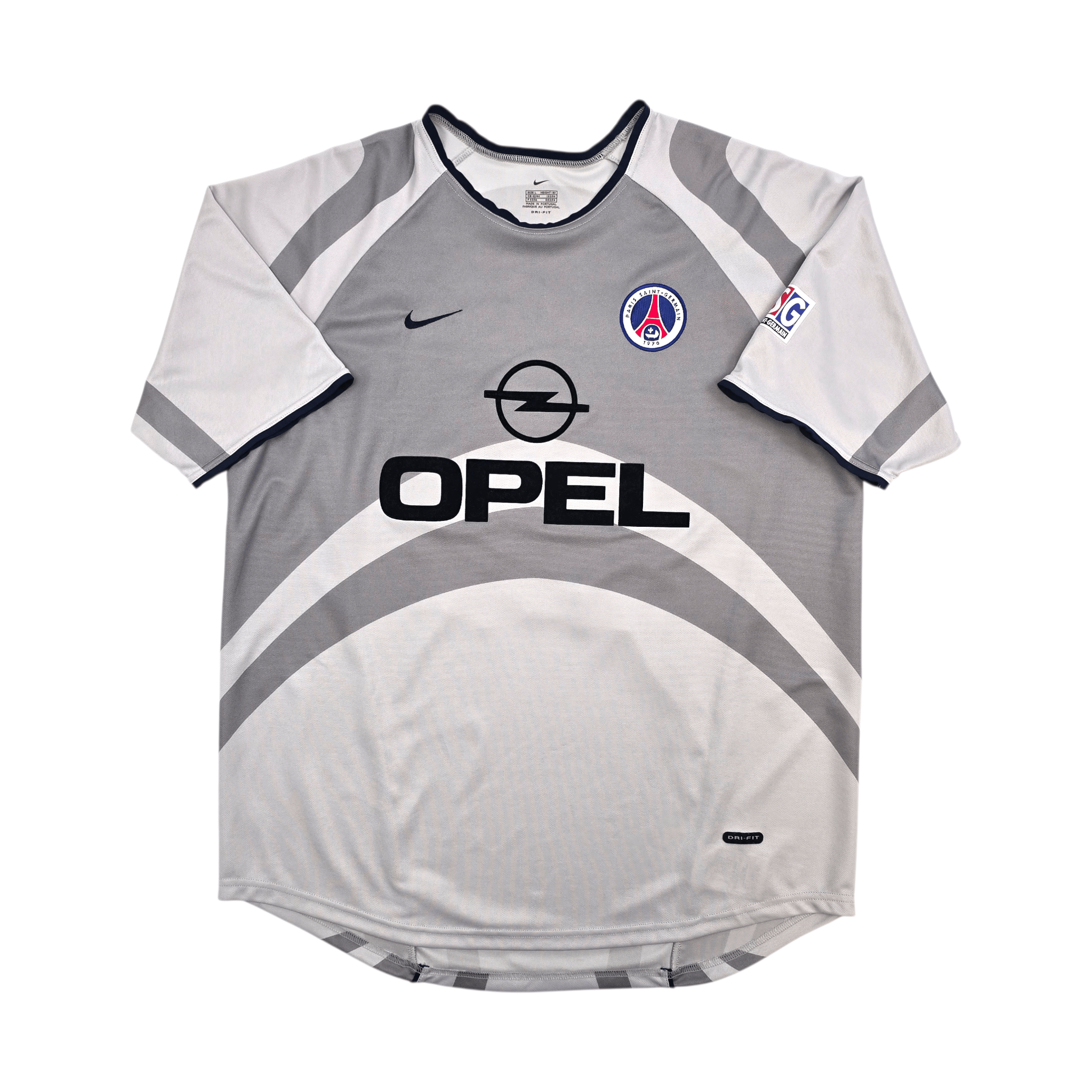 2001/02 PSG Away Shirt (L) Nike #10 Okocha - Original Print