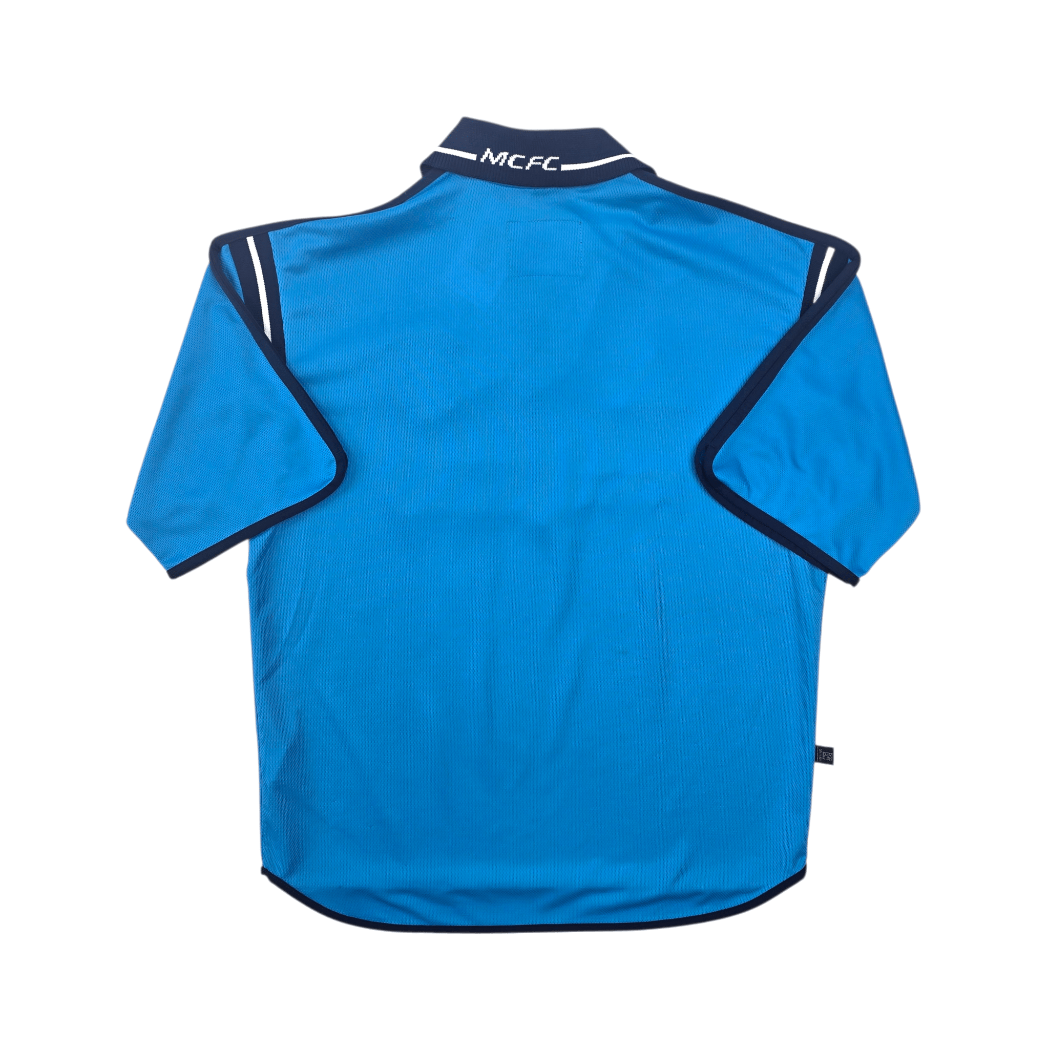 2001/02 Manchester City Home Football Shirt (M) Le Coq Sportif