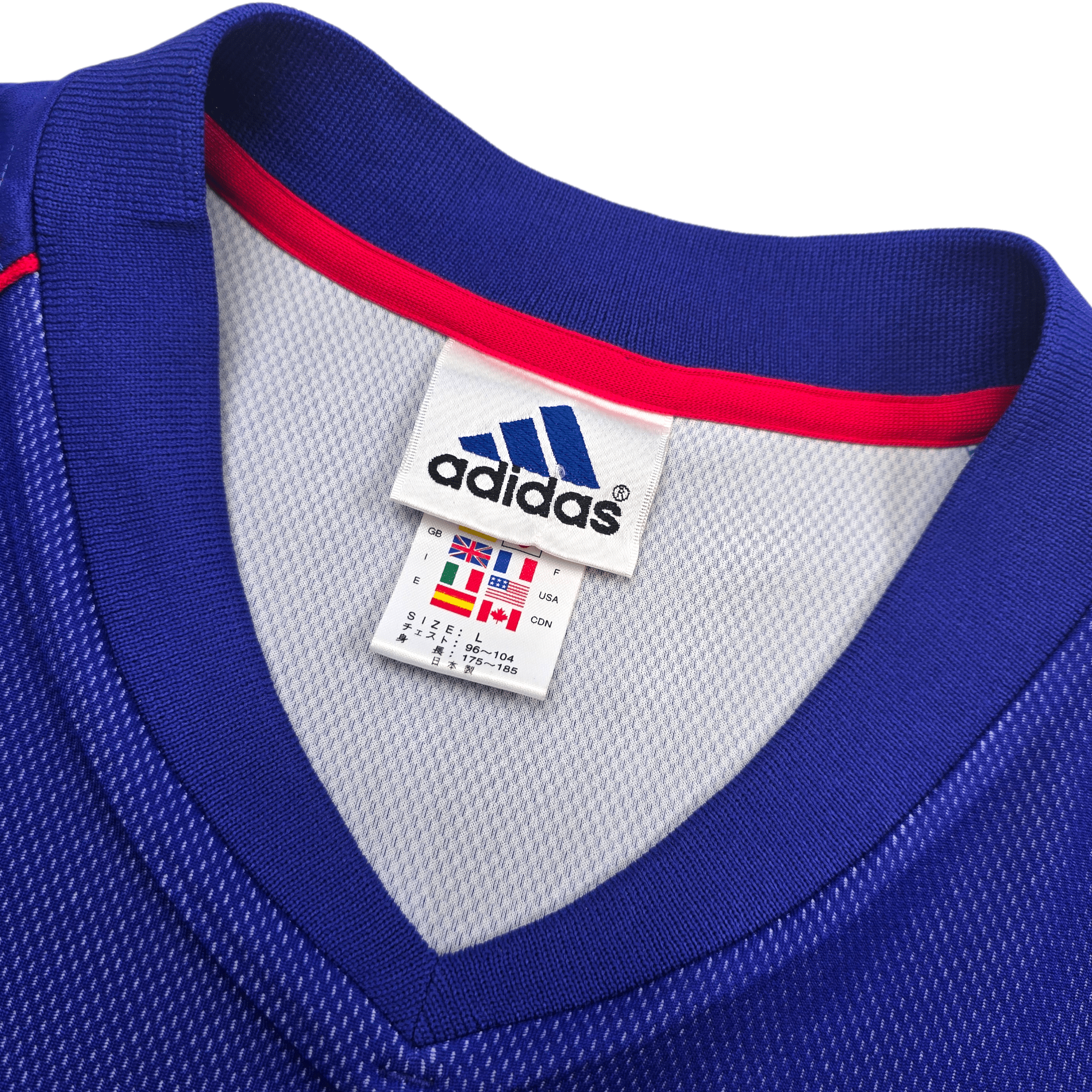 2002-04 Japan Home Shirt (L) Adidas #9 Nishizawa - World Cup Era