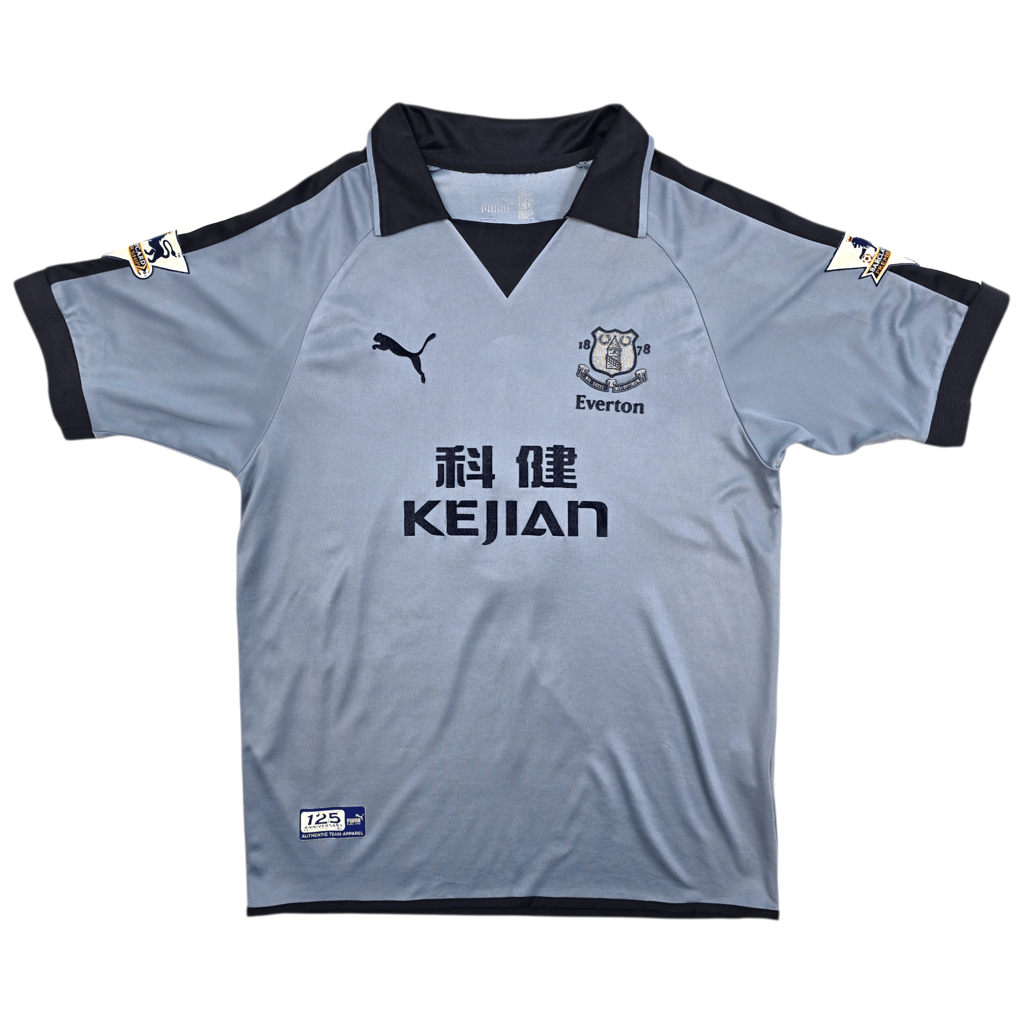 2003/04 Everton Third Shirt (S) Puma #8 Radzinski 125th Anniversary