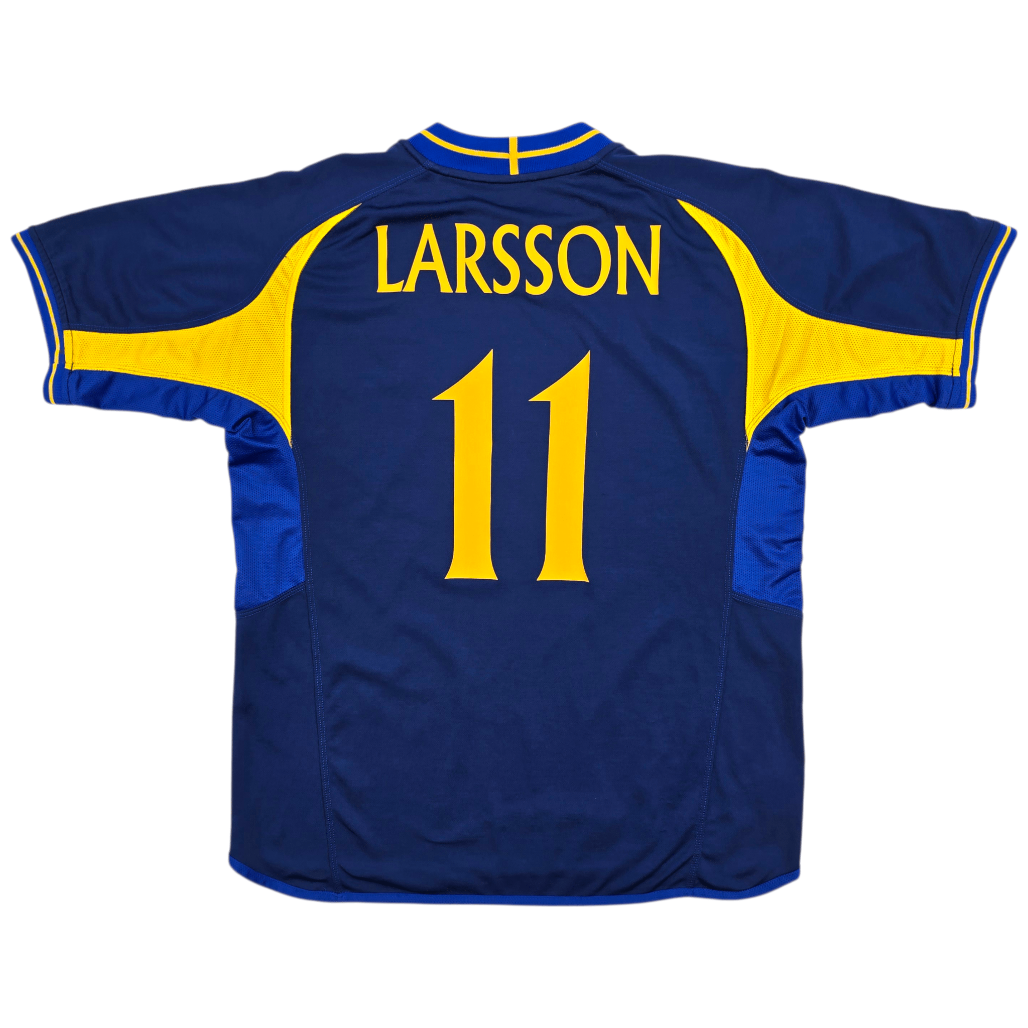 2003-05 Sweden Away Shirt (XL) Umbro - Henrik Larsson #11 - Reversible