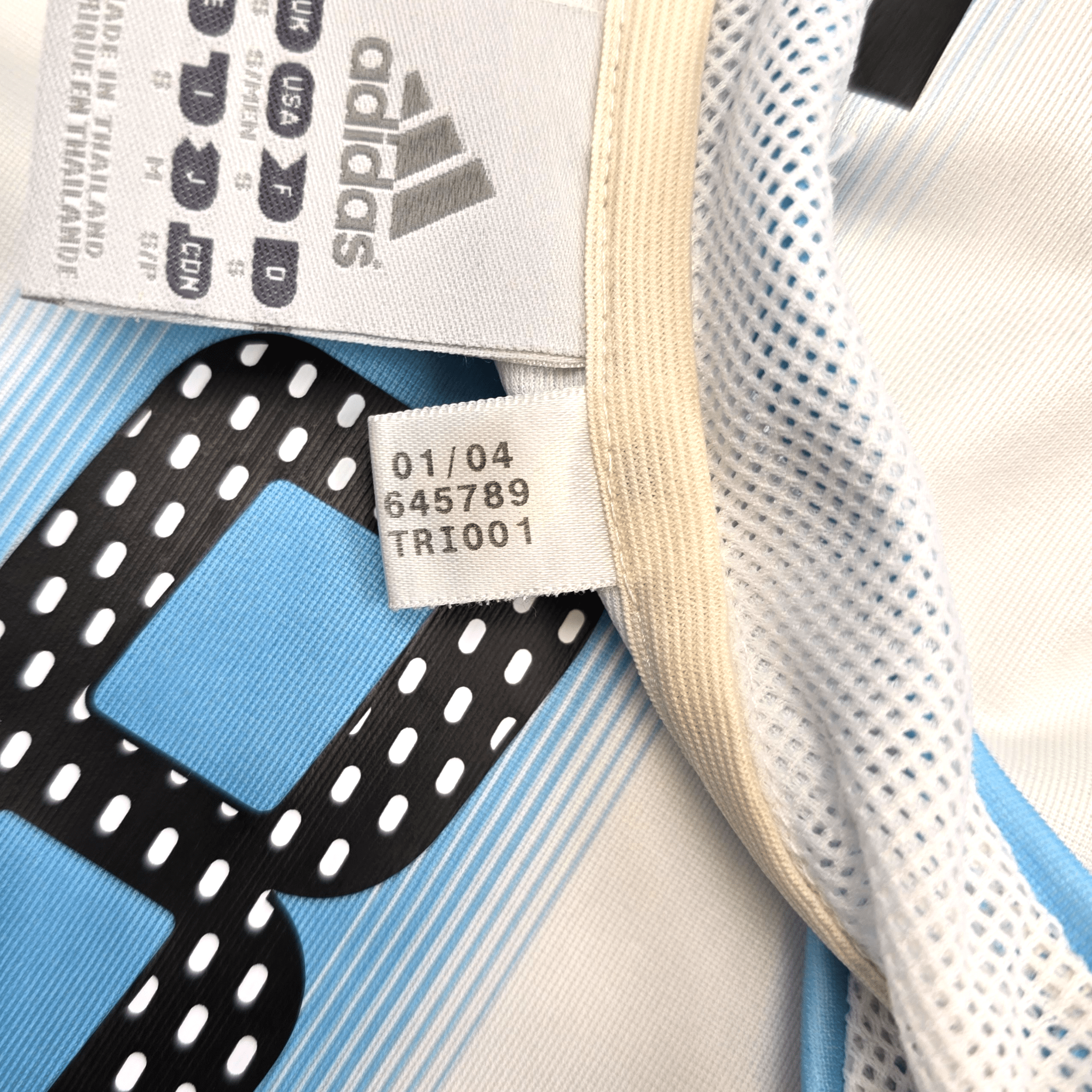 2004-06 Argentina Home Shirt (S) Adidas - Riquelme #8