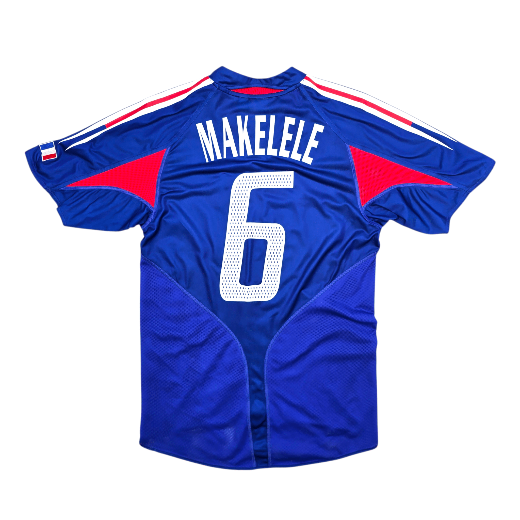 2004/06 France Home Shirt (S) Adidas - Makélélé #6 Euro 2004