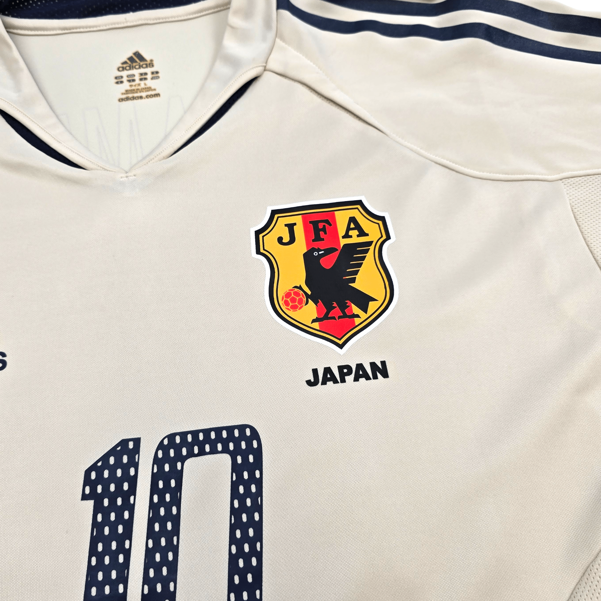 Japan 2004/06 Away Shirt (L) Adidas #10 Nakamura - World Cup Era
