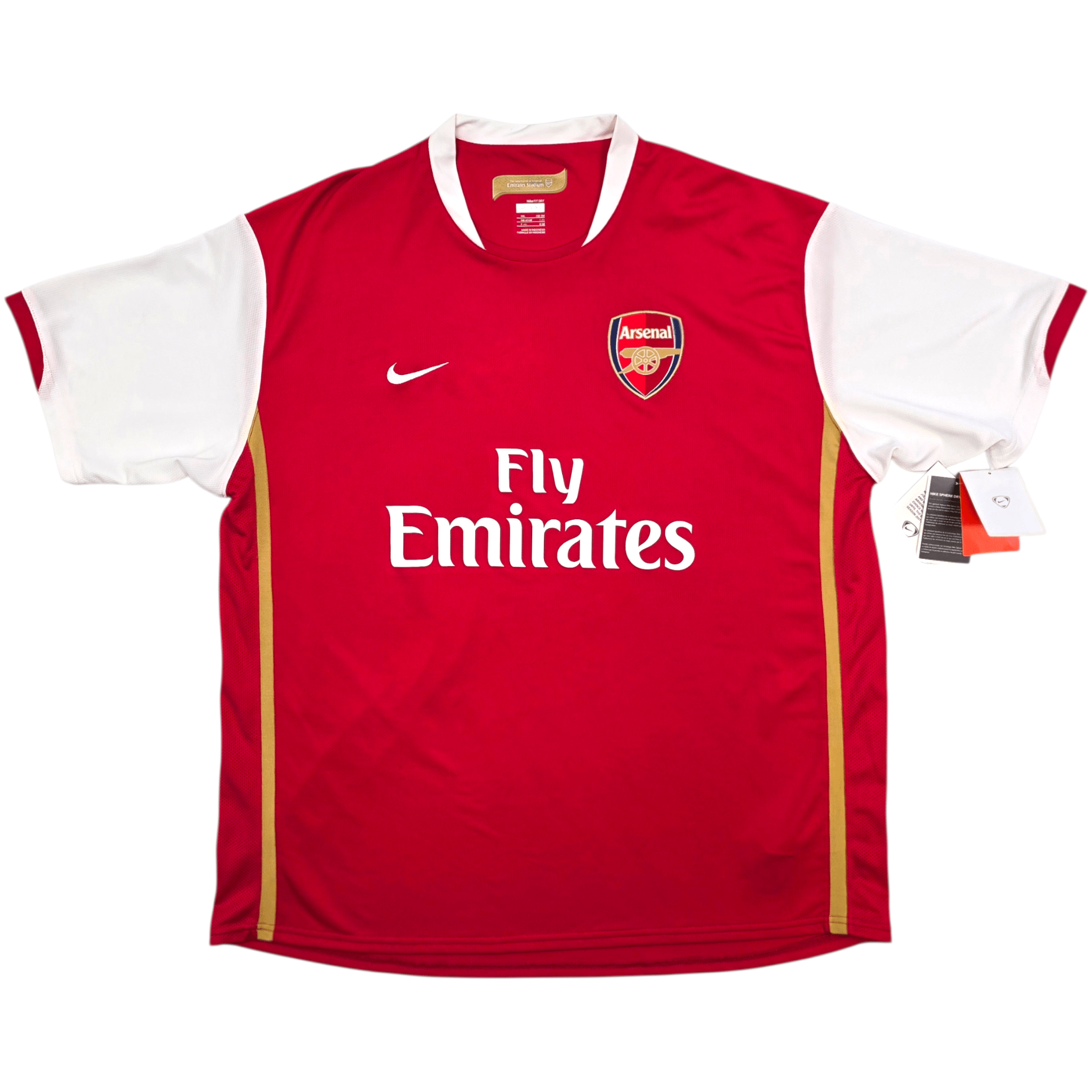 2006/08 Arsenal Home Football Shirt (2XL) Nike - Brand New With Tags