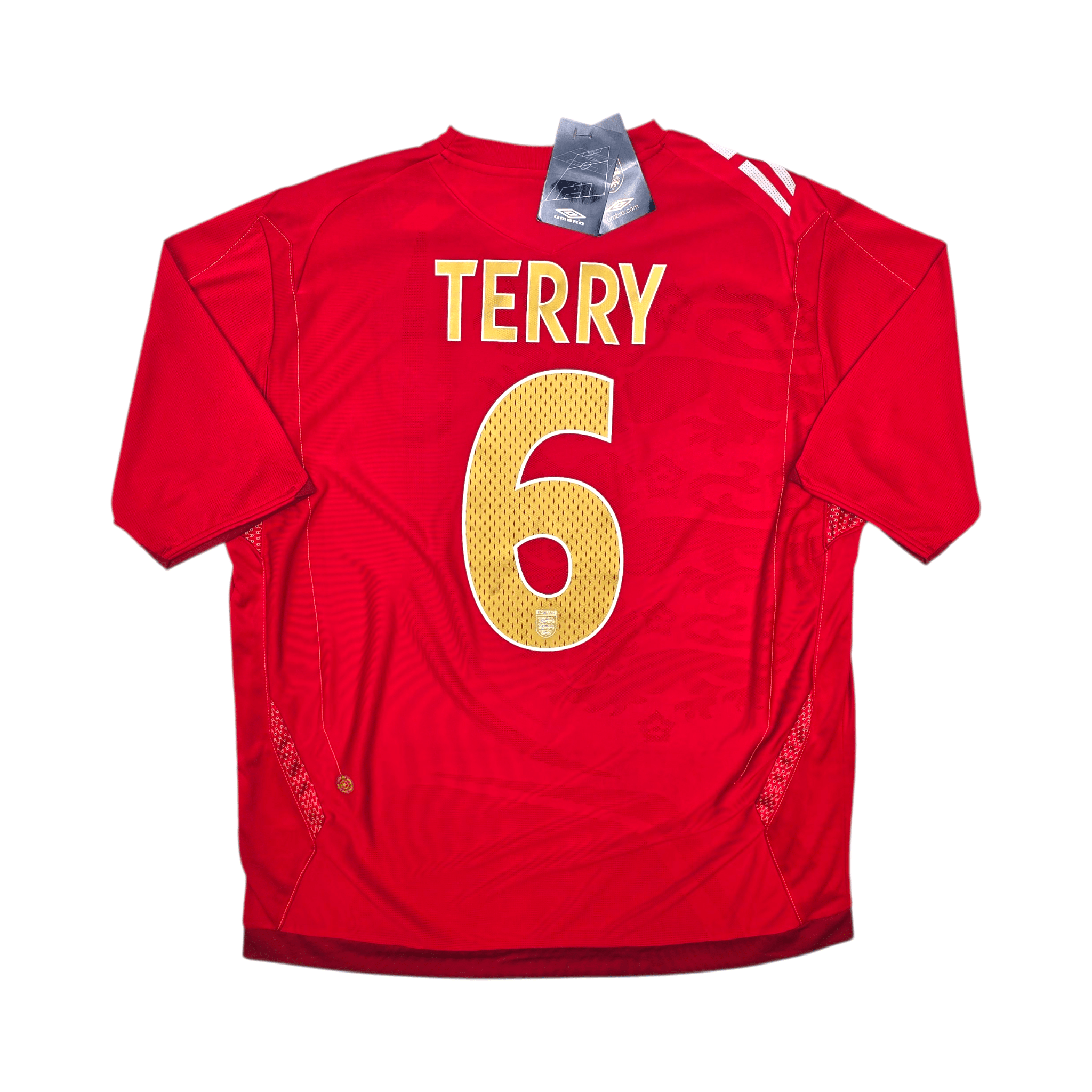 2006/08 England Away Shirt (XL) Umbro #6 Terry Player Edition BNWT