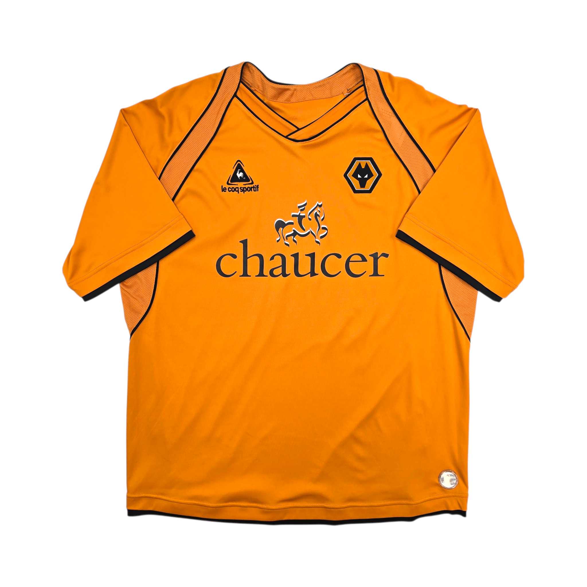 2006/08 Wolverhampton Wanderers Home Shirt (XL) Le Coq Sportif