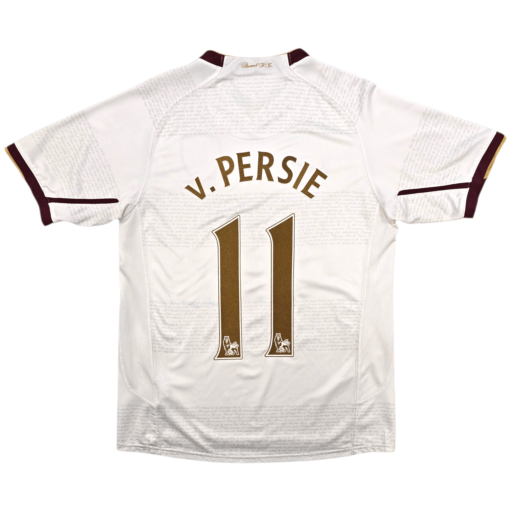 2007/08 Arsenal Away Shirt (S) Nike #11 van Persie