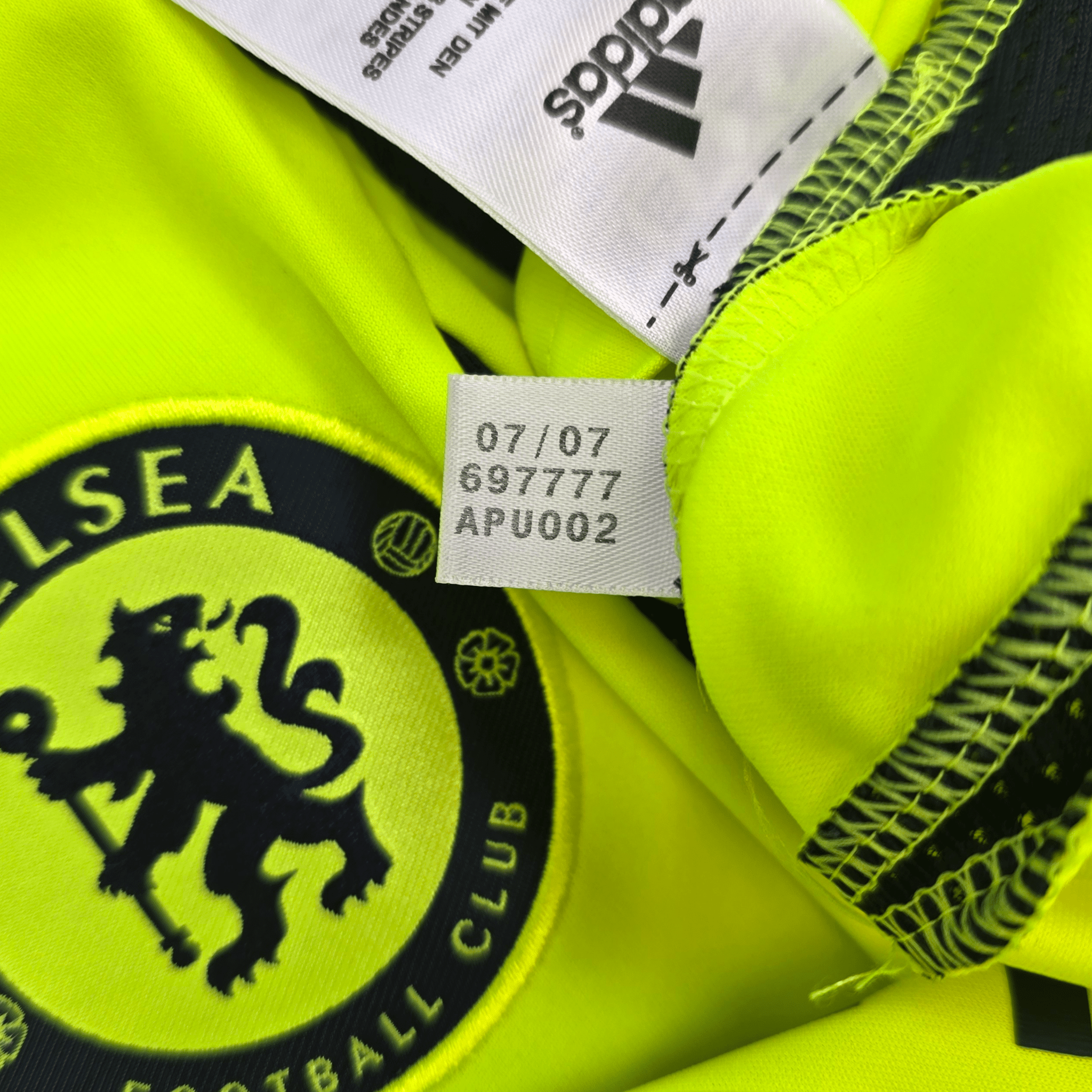 2007/08 Chelsea Away Shirt (M) Adidas - Lampard #8 Champions League Final Season