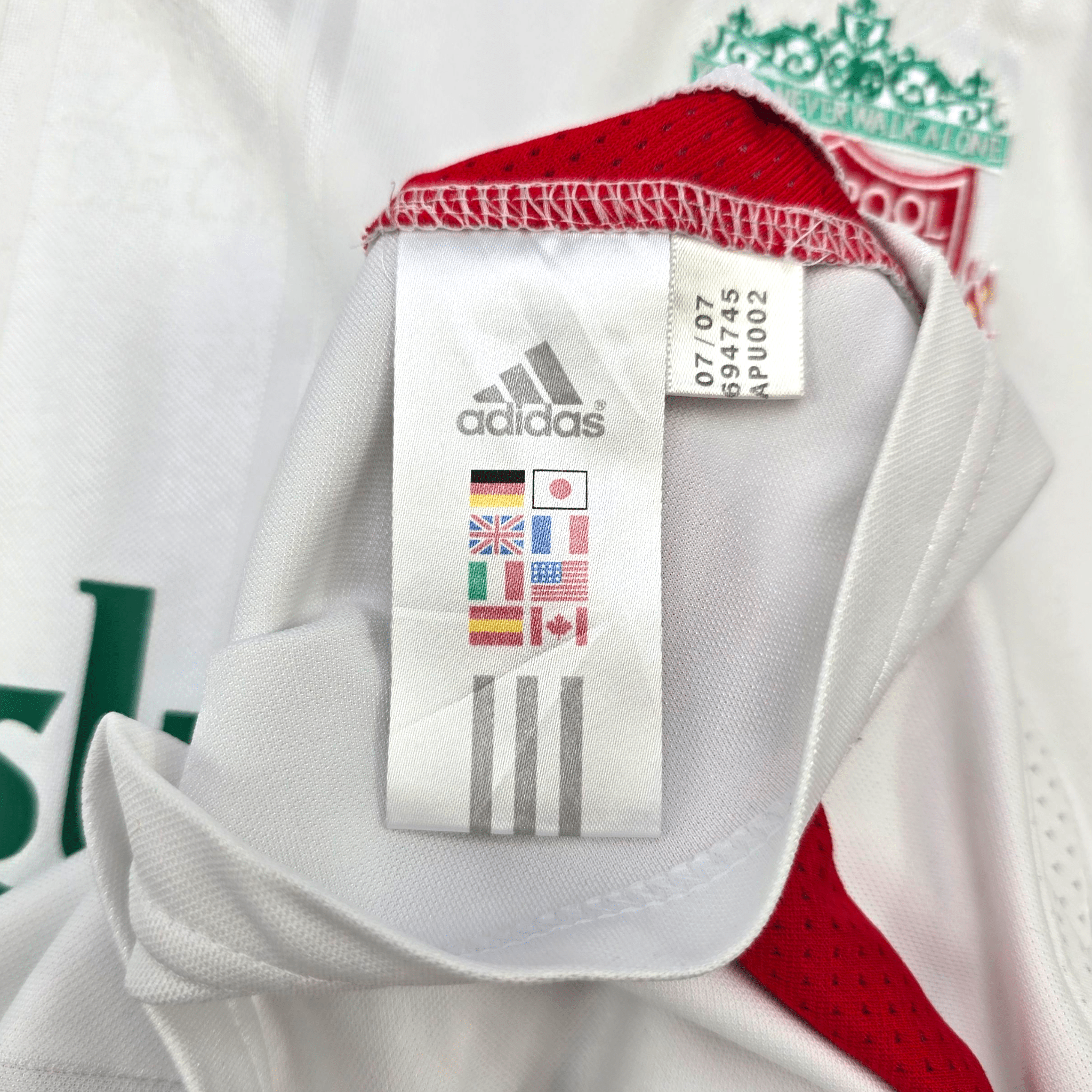 2007/08 Liverpool Away Football Shirt (M) Adidas #9 Torres