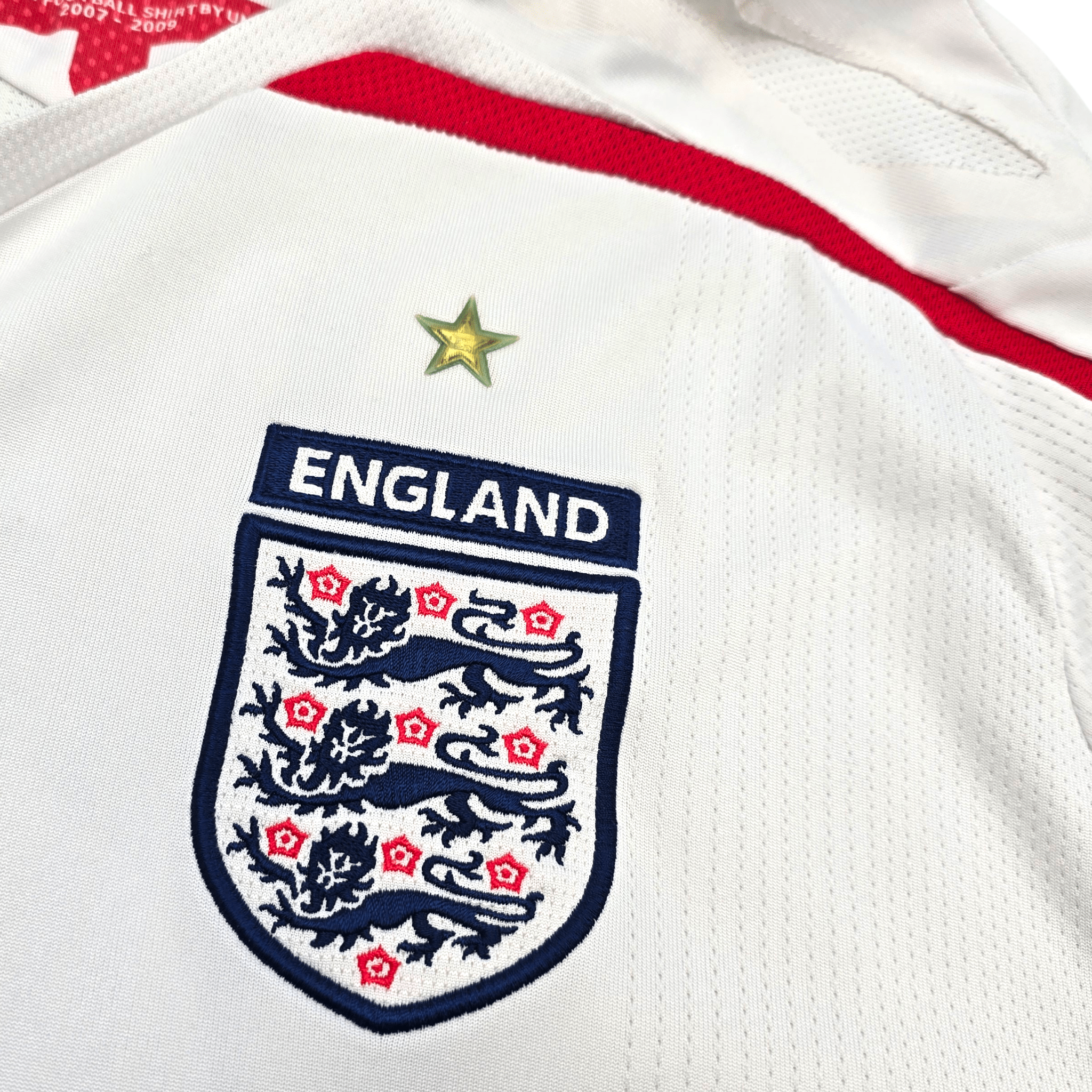 2007/09 England Home Shirt (2XL) Umbro #8 Lampard - Euro 2008 Qualifying