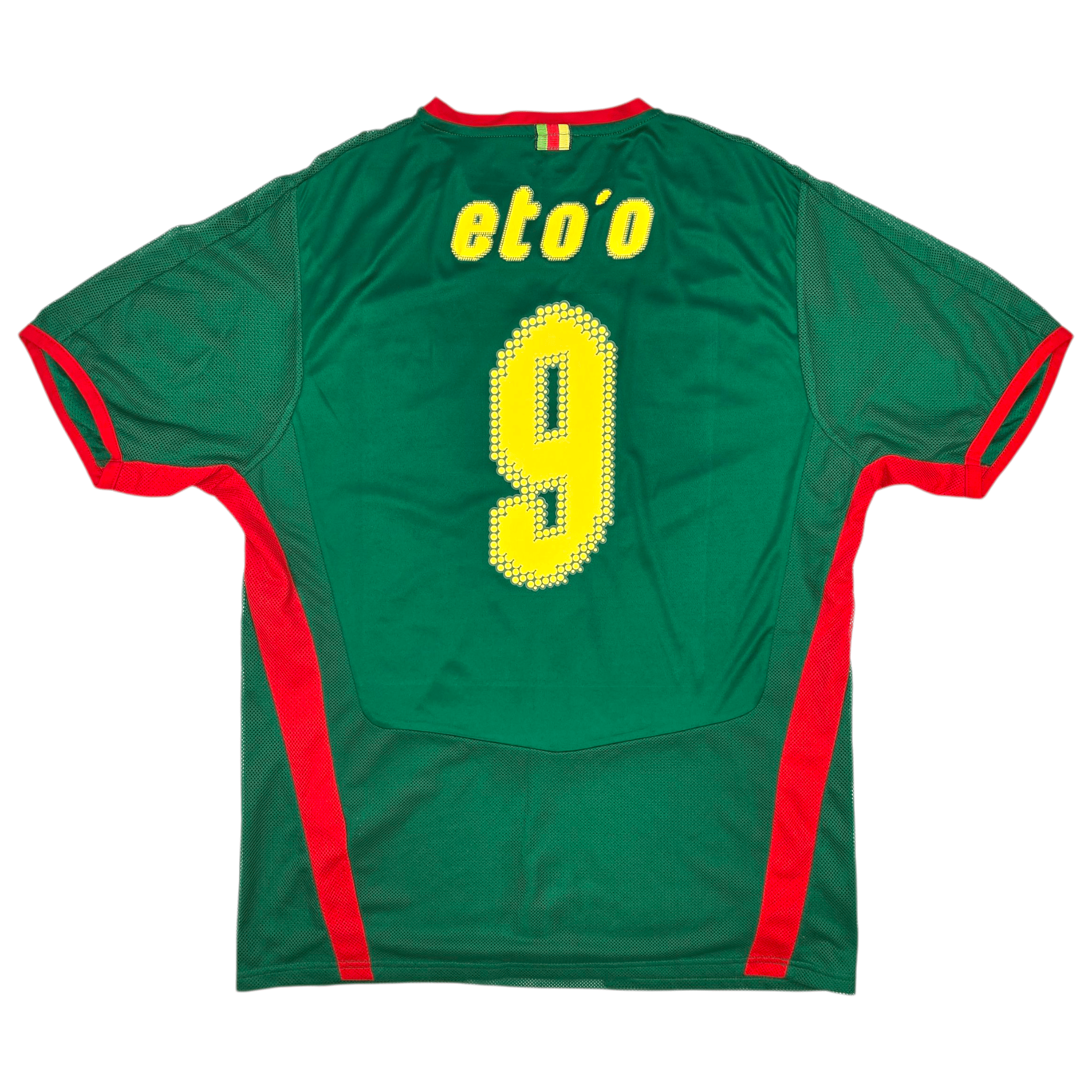 2008/09 Cameroon Home Football Shirt (L) Puma #9 Eto'o