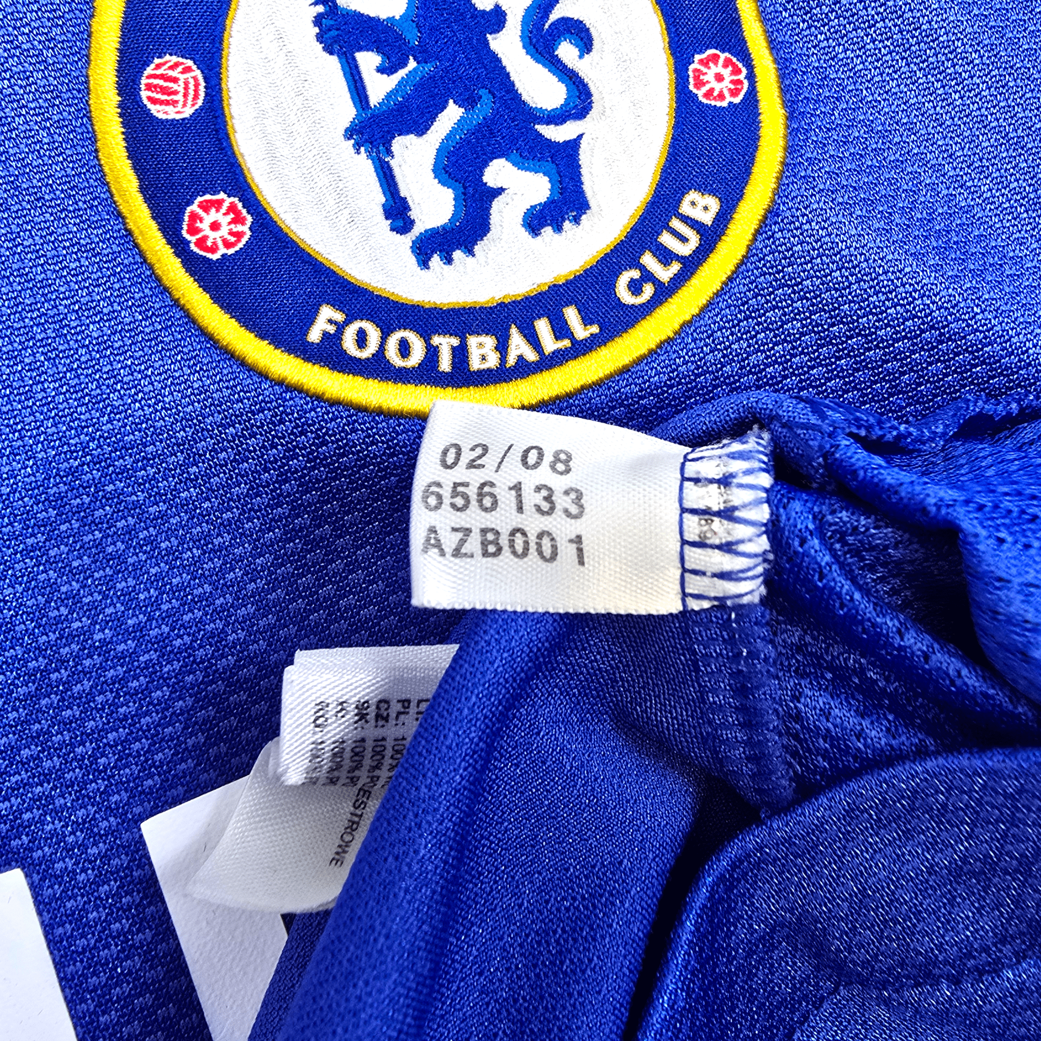 2008/09 Chelsea Home Shirt (L) Adidas - Ballack #13 Premier League Winners