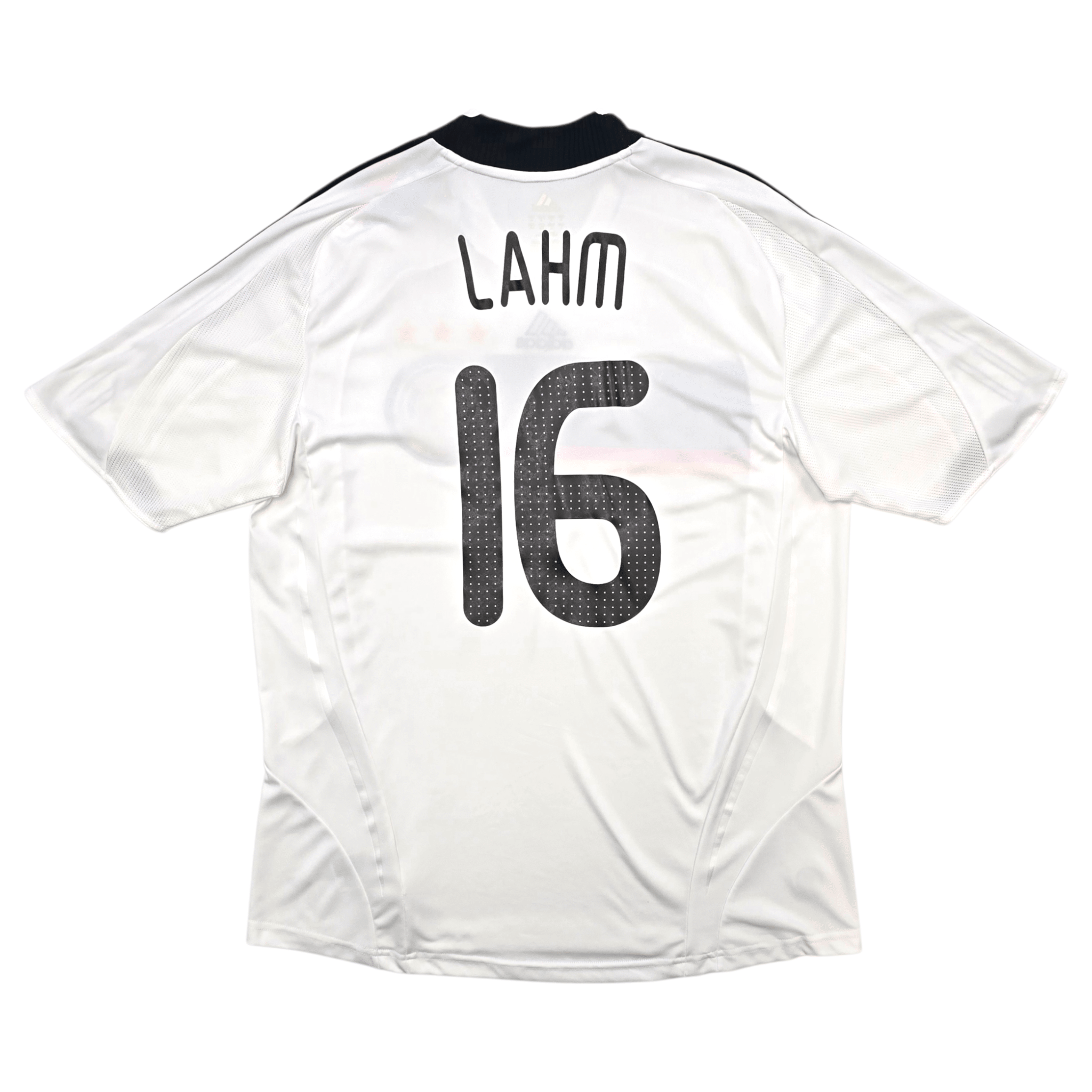 2008/09 Germany Home Football Shirt (L) Adidas #16 Lahm