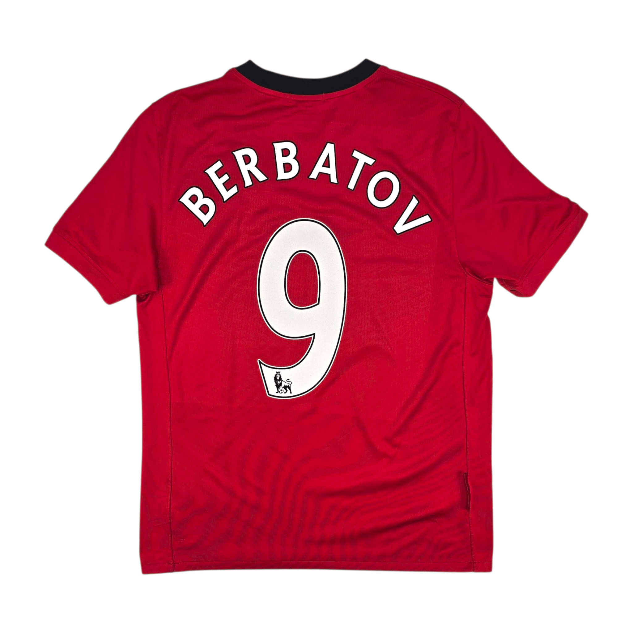 2009/10 Manchester United Home Football Shirt (M) Nike #9 Berbatov