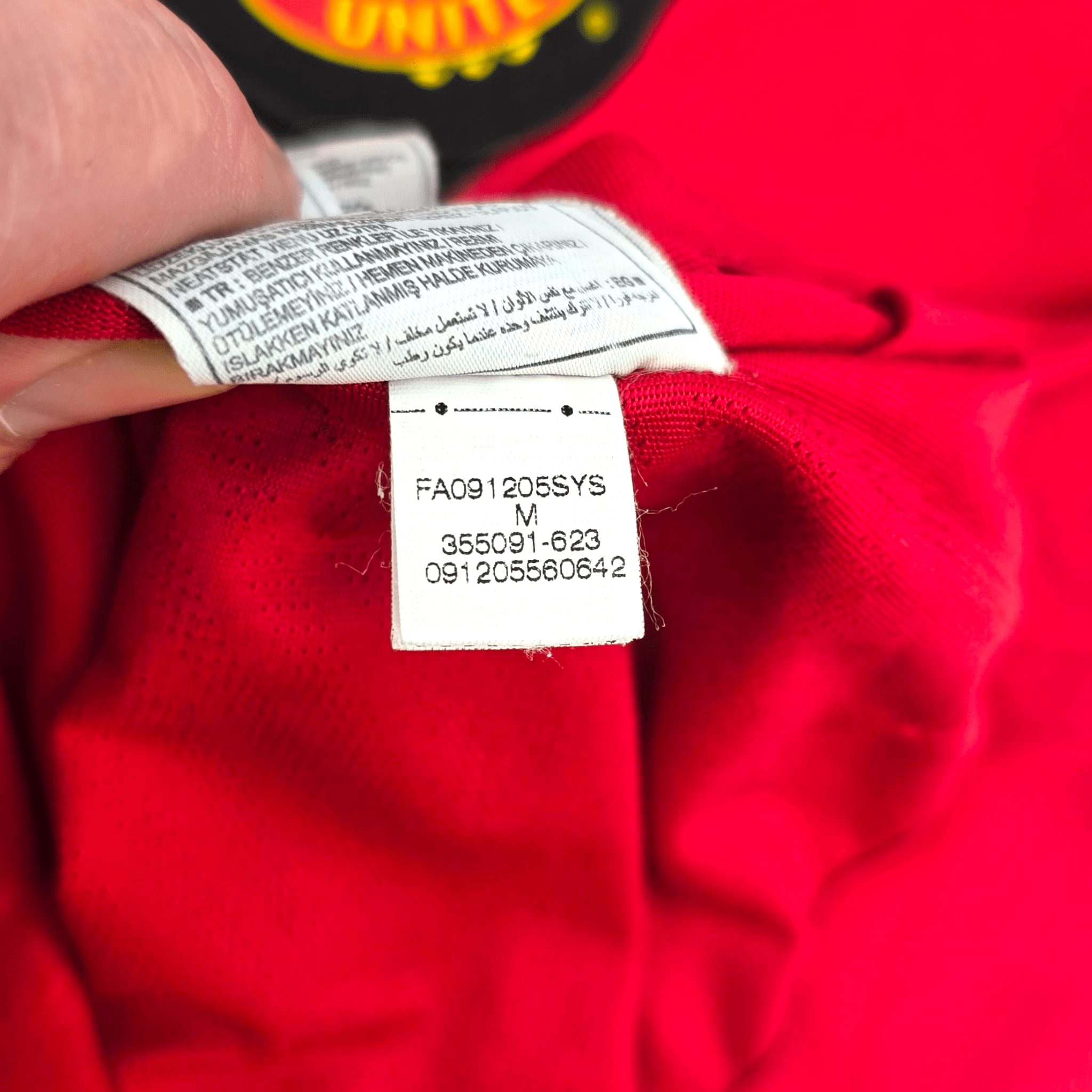 2009/10 Manchester United Home Football Shirt (M) Nike #9 Berbatov