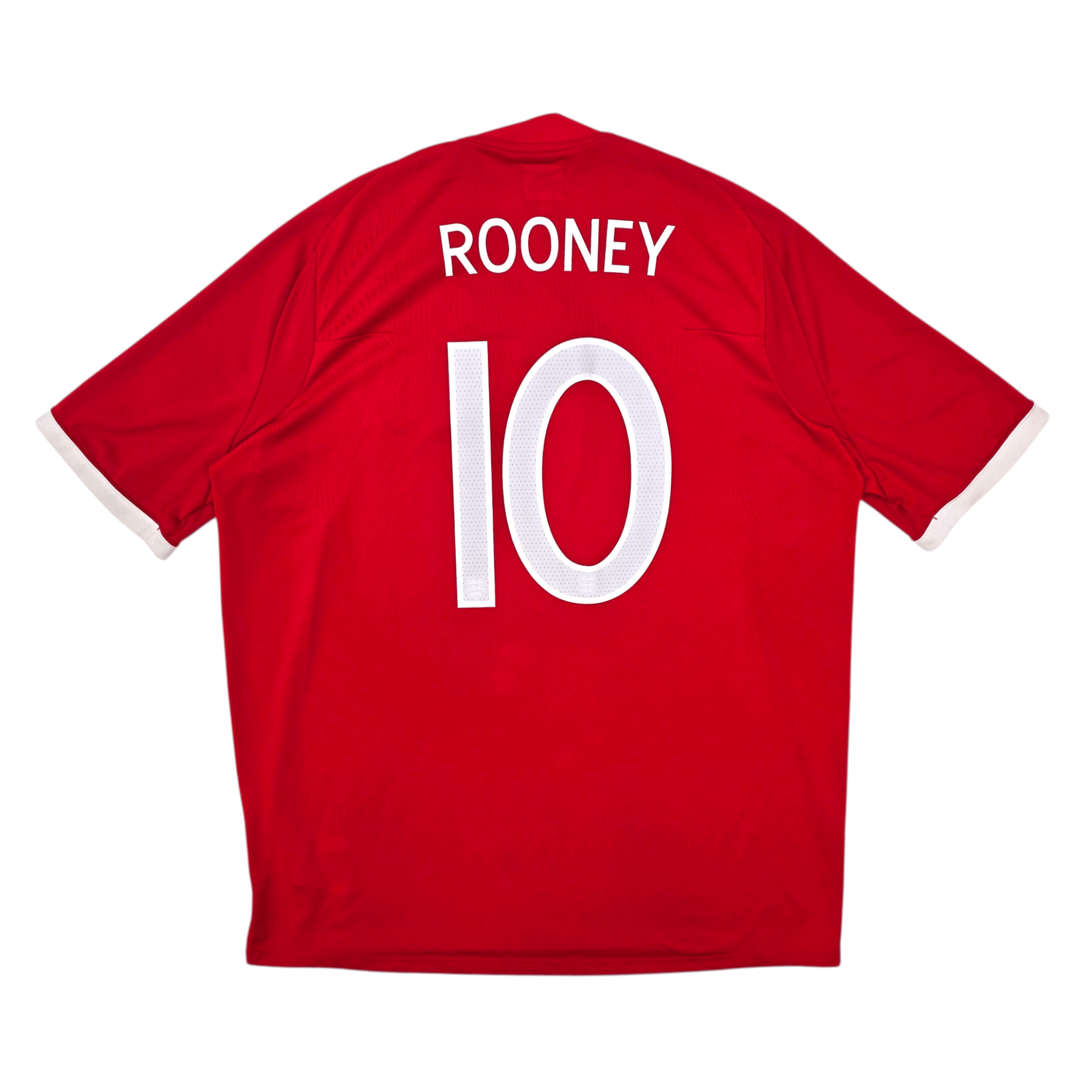 2010/11 England Away Football Shirt (2XL) Umbro #10 Rooney