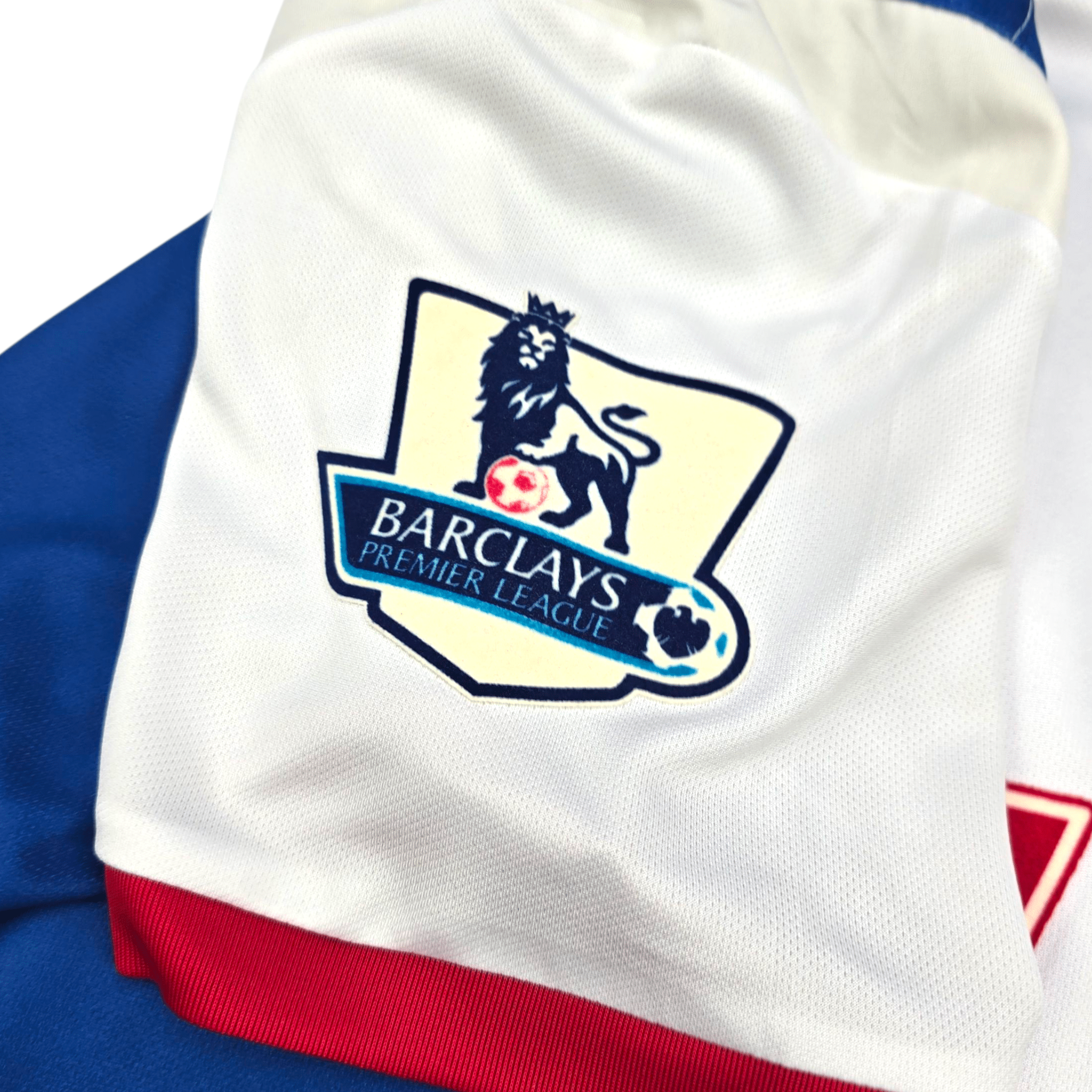 2010/12 Blackburn Rovers Home Football Shirt (M) Umbro #4 Samba