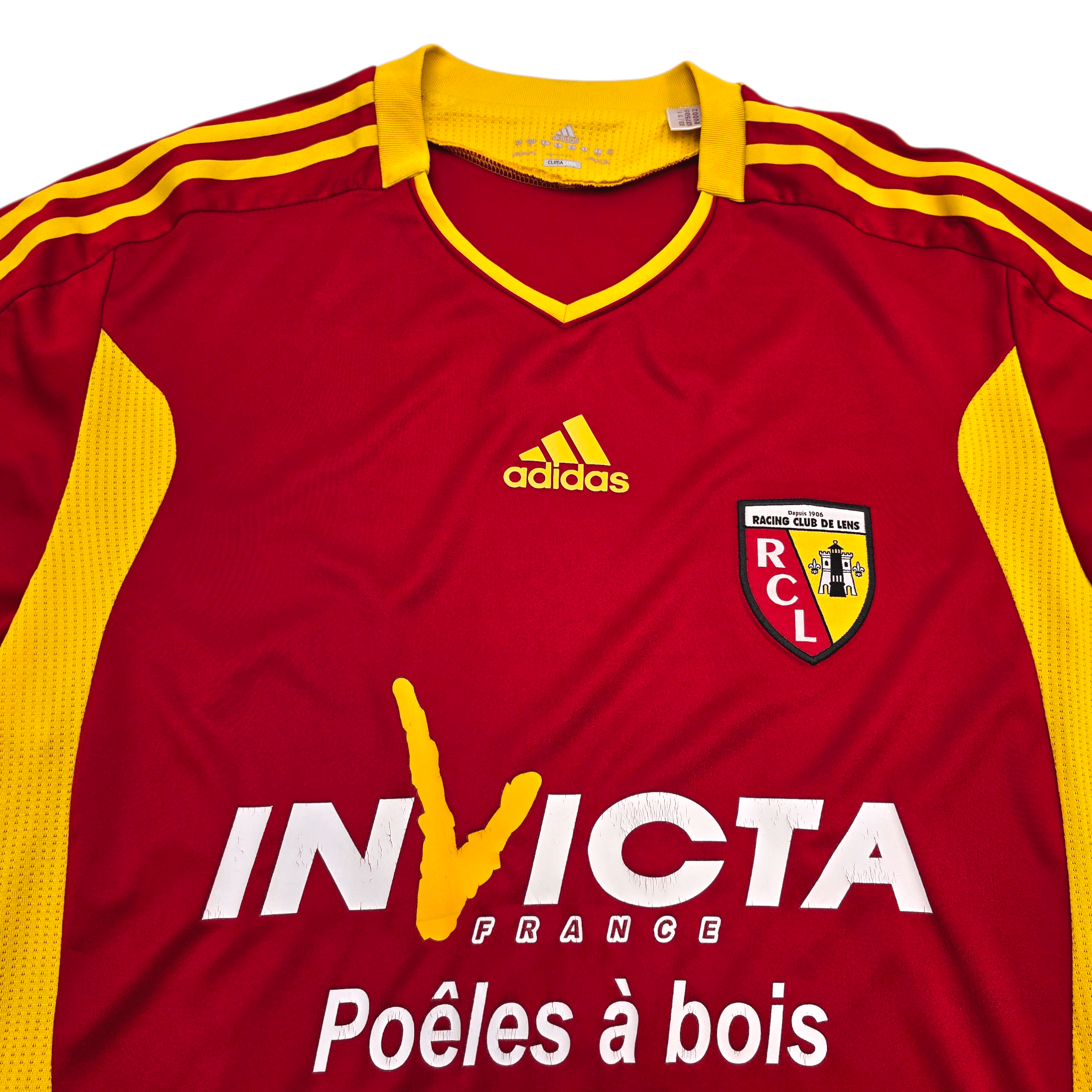 2011/12 RC Lens Home Shirt (L) - Adidas Player Issue - Ligue 2 Era