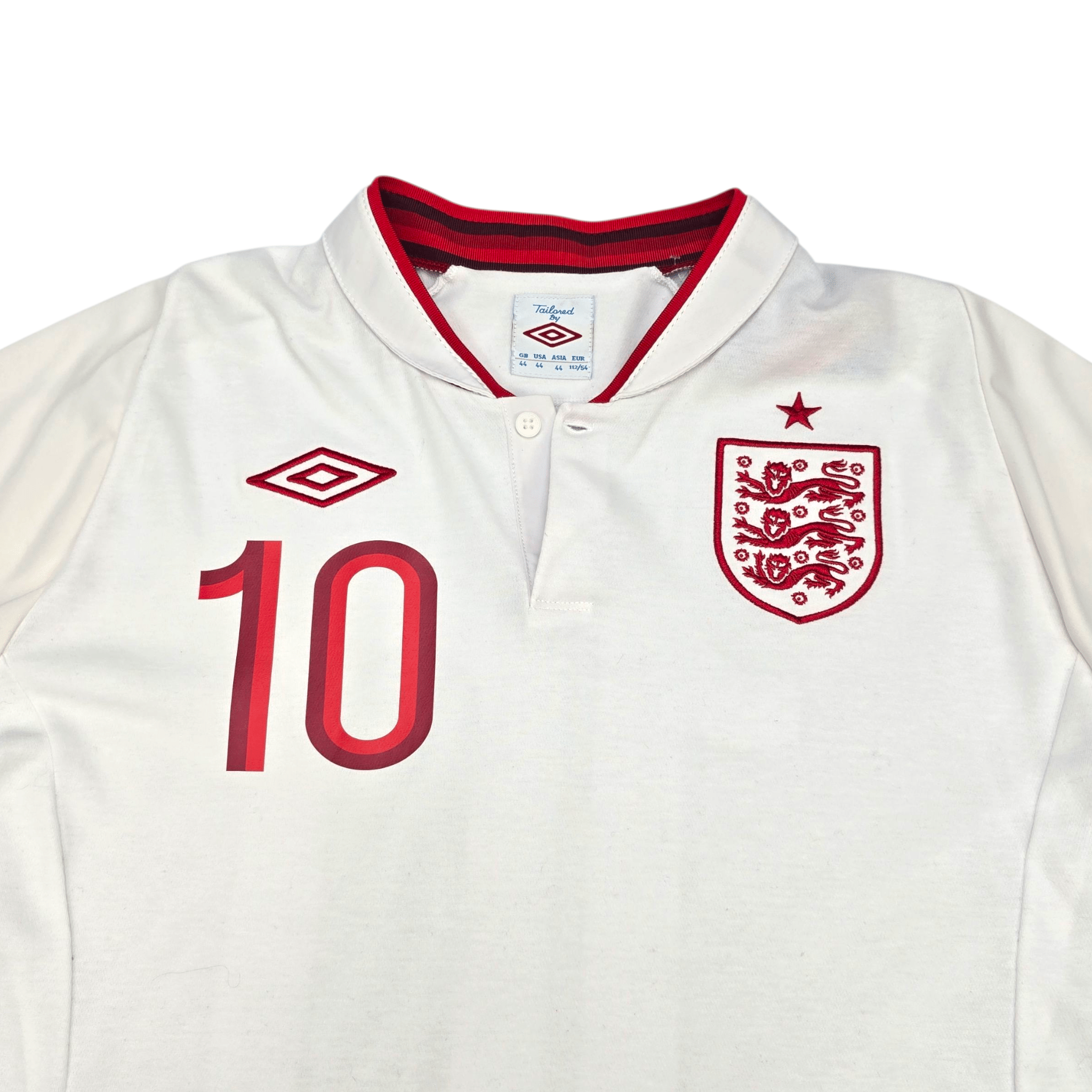 2012/13 England Home Football Shirt (XL) Umbro #10 Rooney