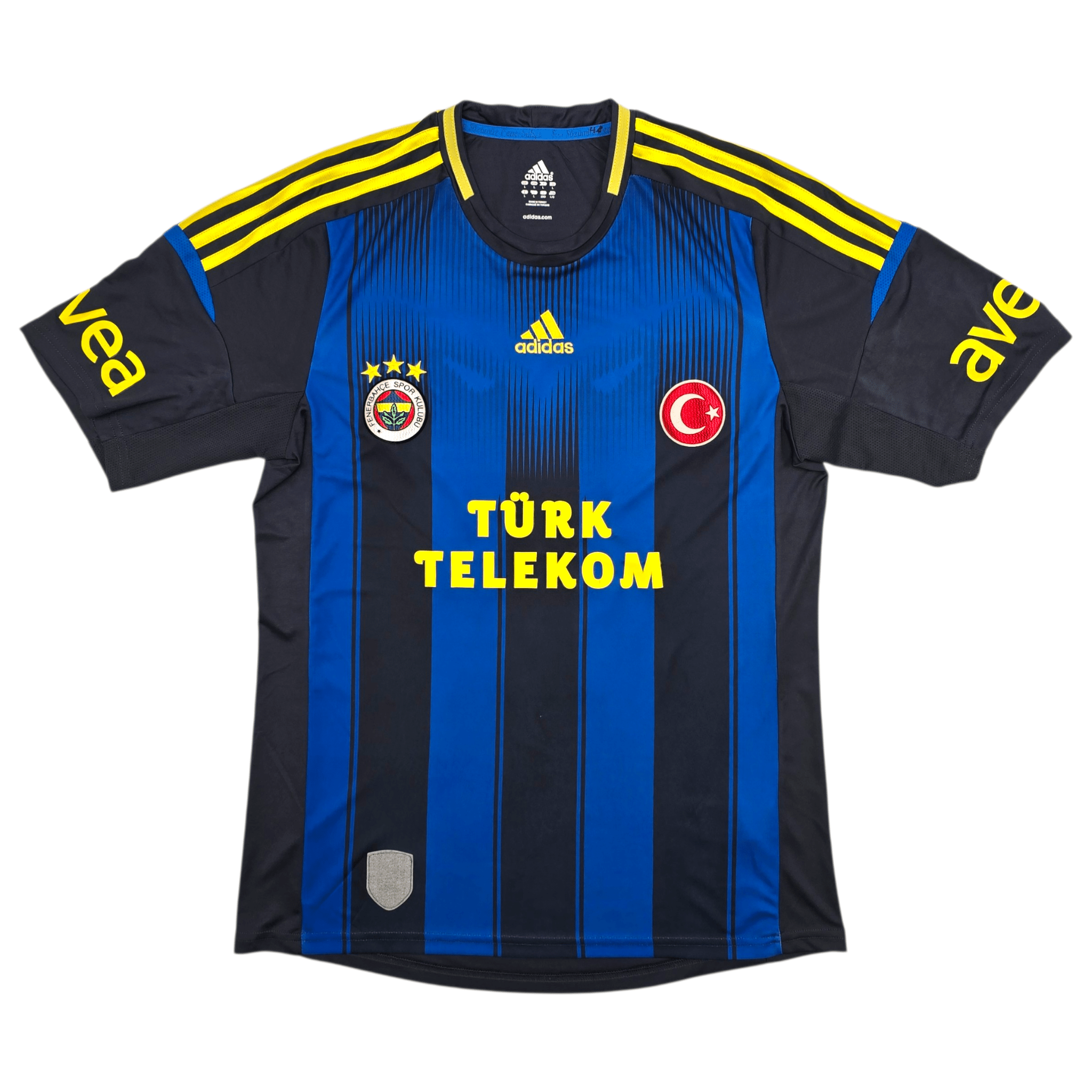 2012/13 Fenerbahçe Third Shirt (L) Adidas #11 Kuyt - Original