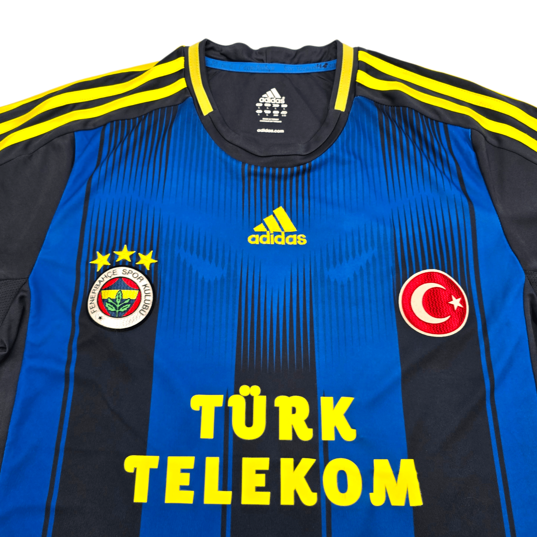2012/13 Fenerbahçe Third Shirt (L) Adidas #11 Kuyt - Original