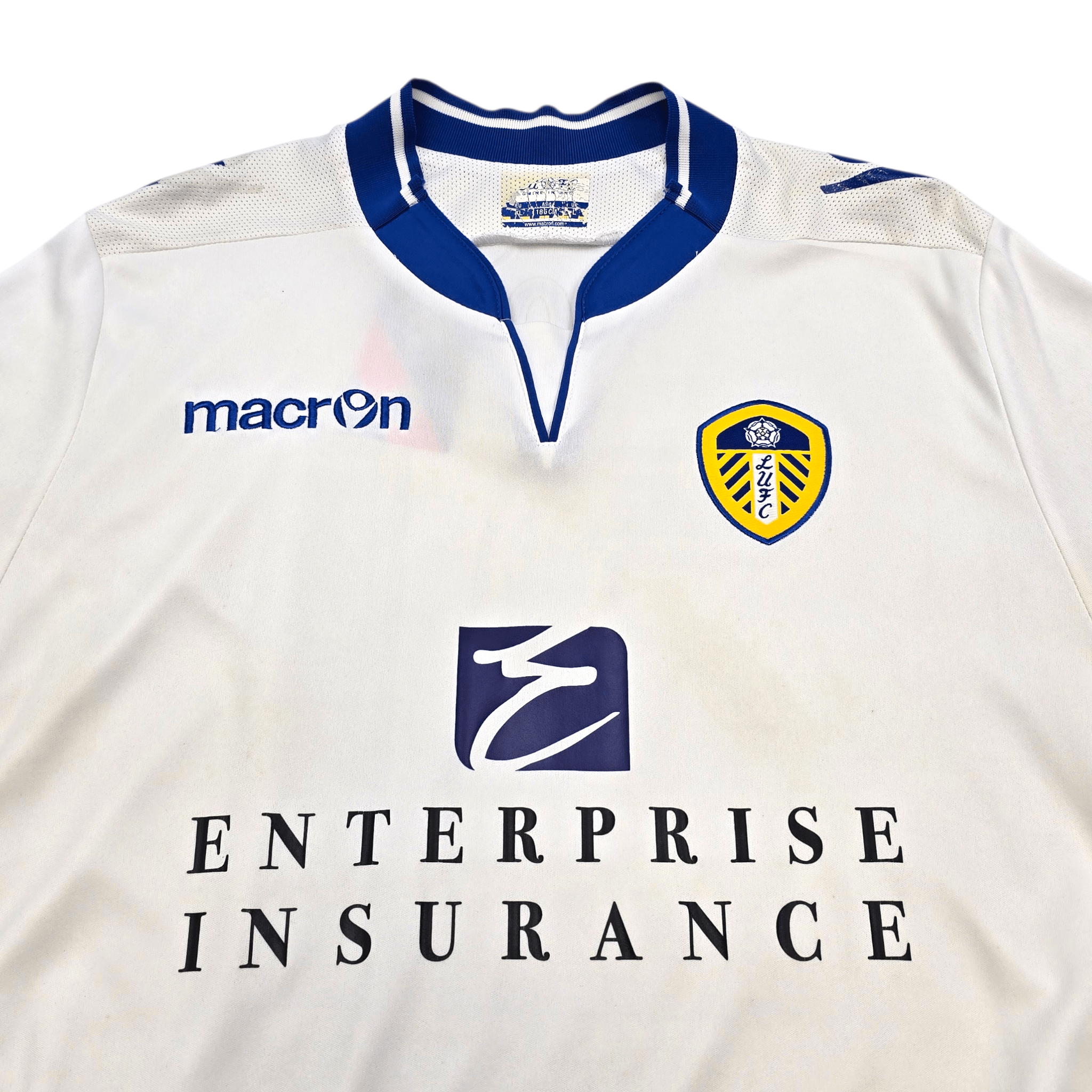 2012/13 Leeds United Home Shirt (XL) Macron #21 Diouf