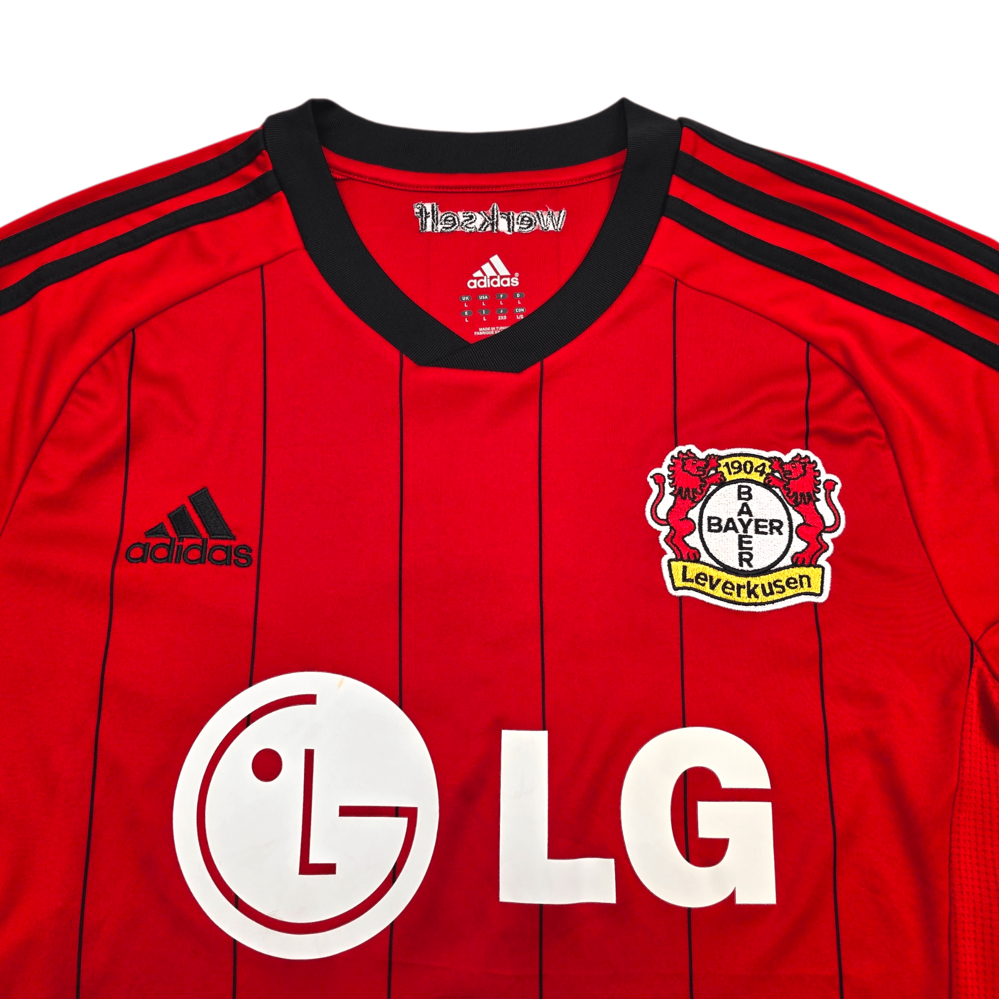 2013/14 Bayer Leverkusen Away Shirt (L) Adidas #7 Son Heung-Min