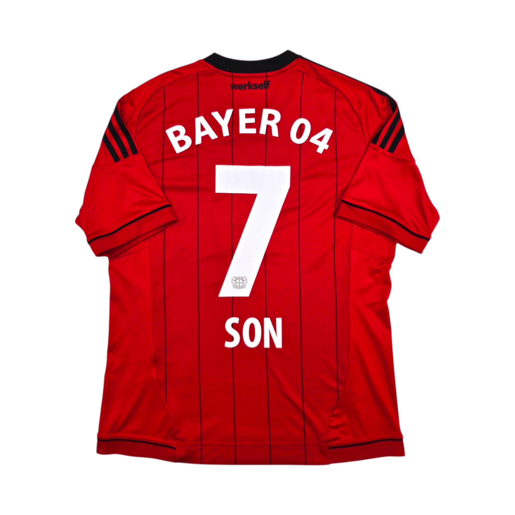 2013/14 Bayer Leverkusen Away Shirt (L) Adidas #7 Son Heung-Min