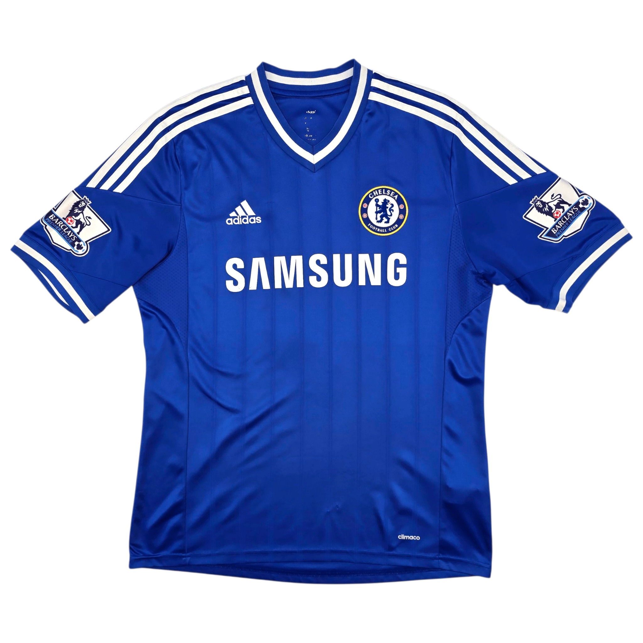2013/14 Chelsea Home Football Shirt (L) Adidas #8 Lampard