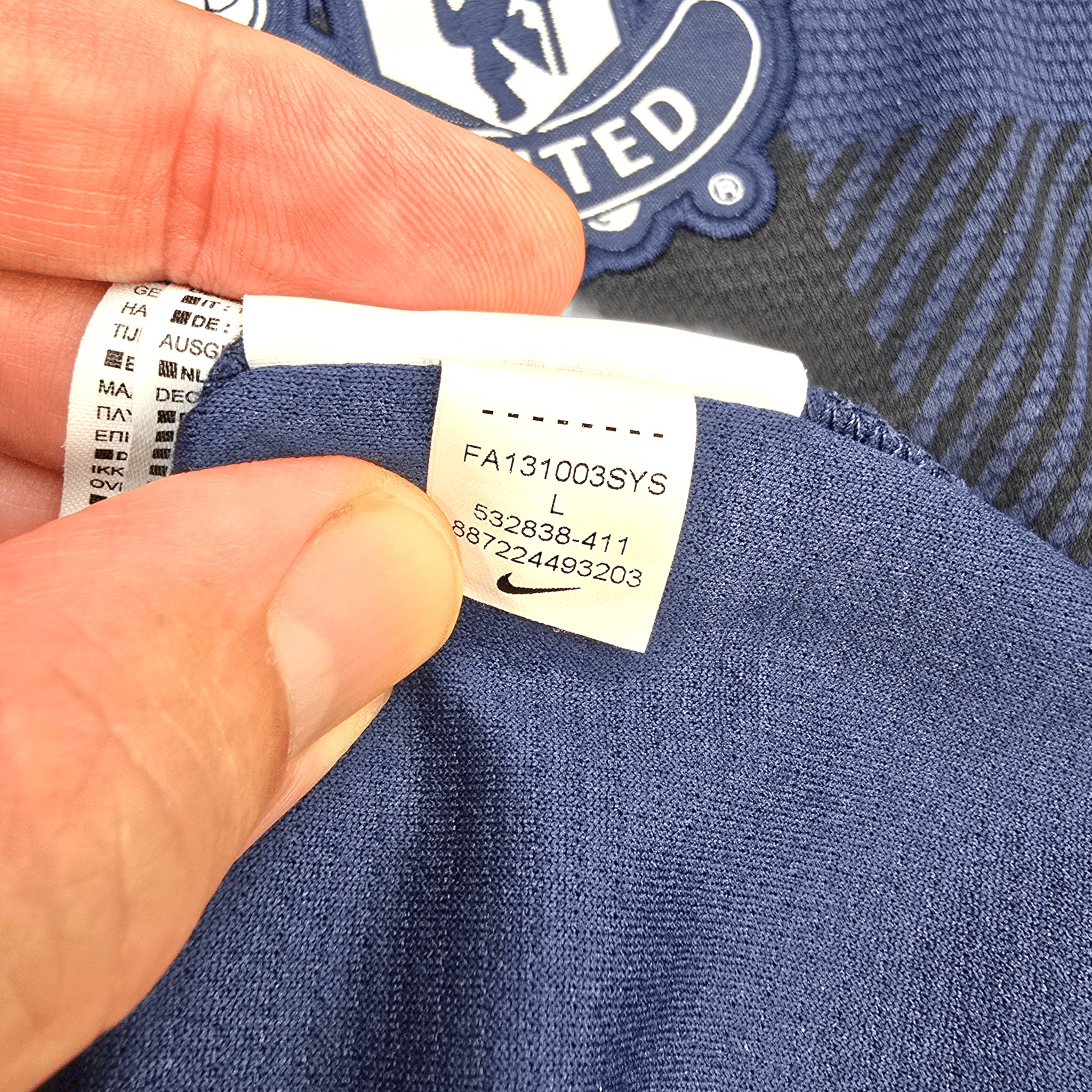 2013/14 Manchester United Away Football Shirt (L) Nike #10 Rooney