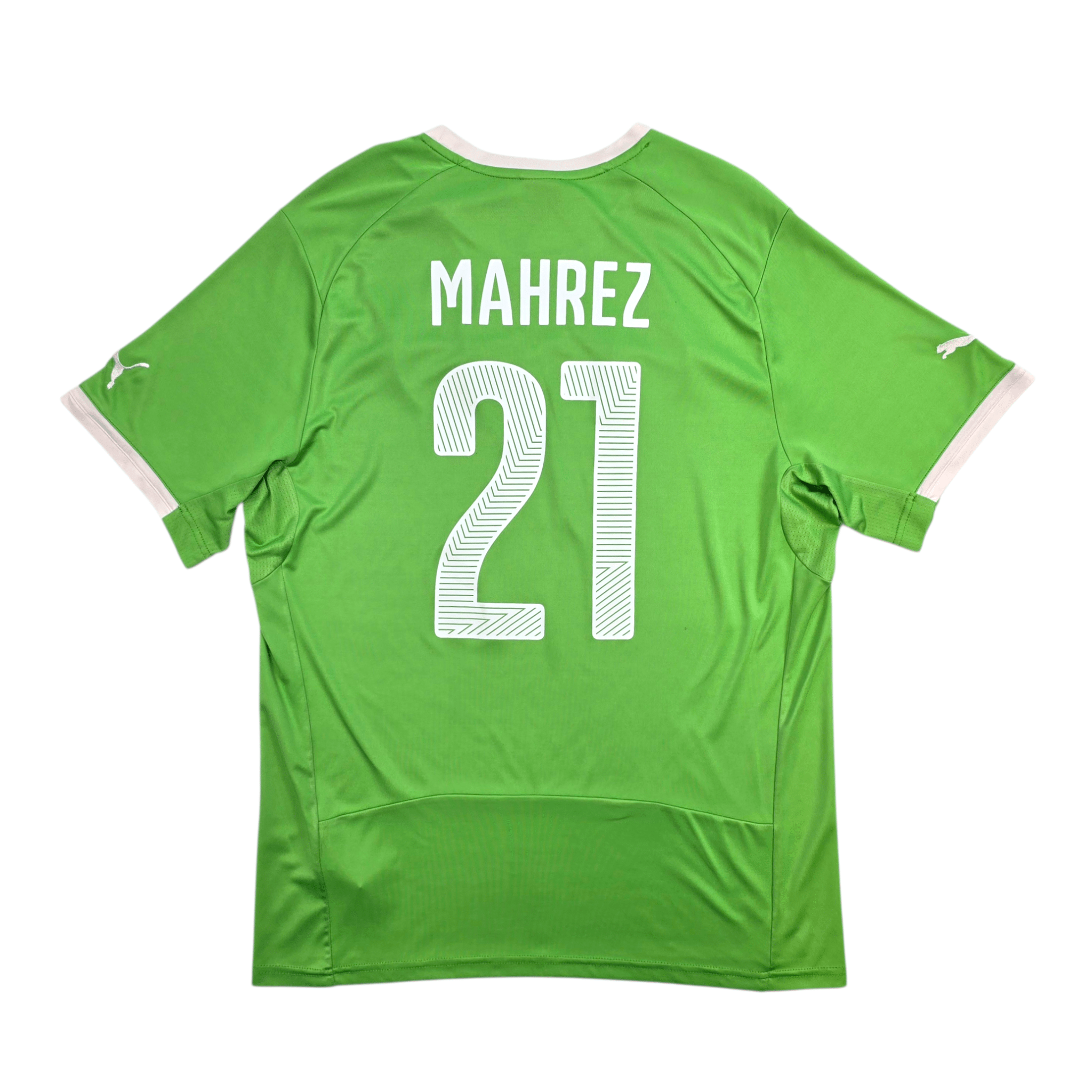Algeria 2014/15 Away Football Shirt (XL) Puma #21 Mahrez