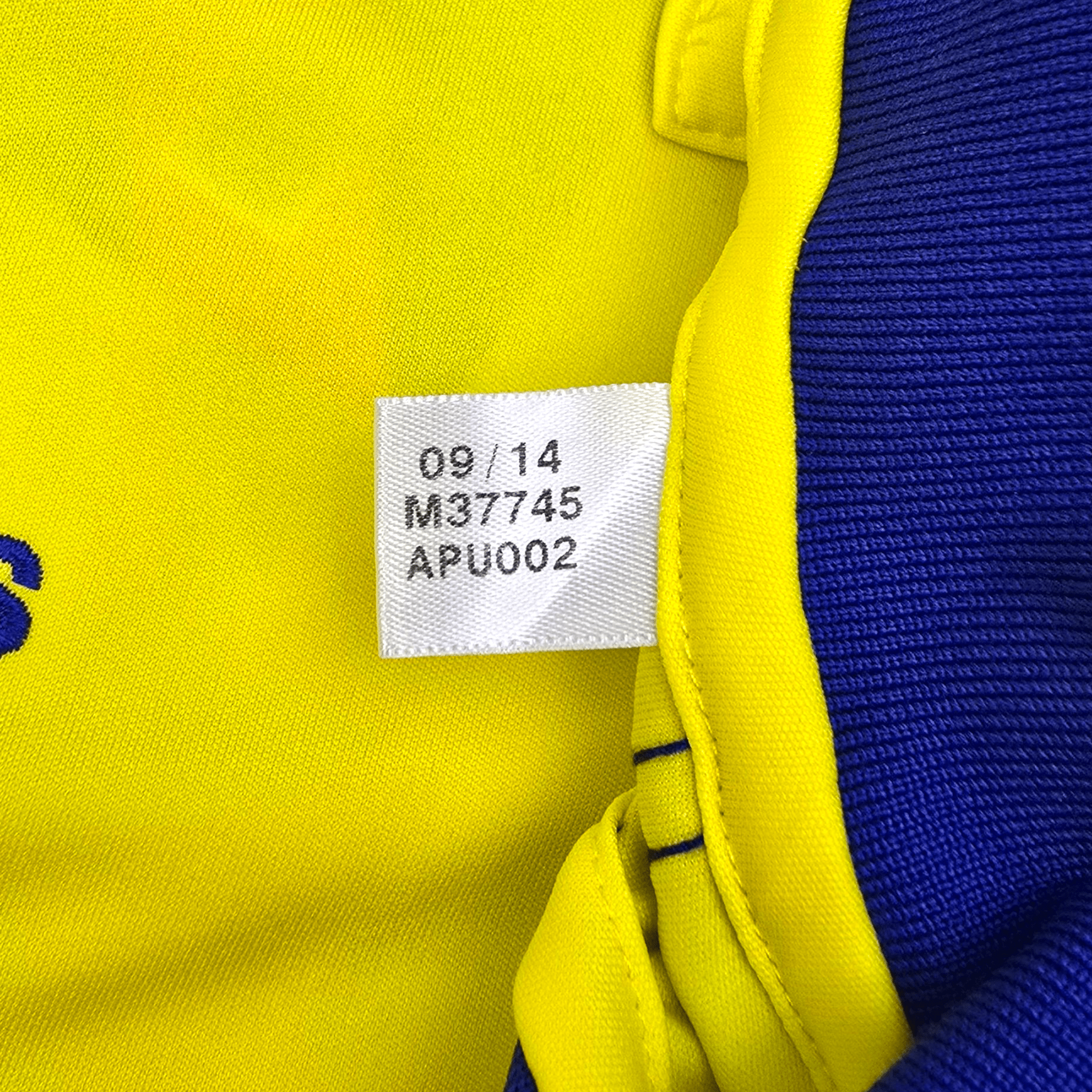 2014/15 Chelsea Away Football Shirt (XL) Adidas #4 Fabregas