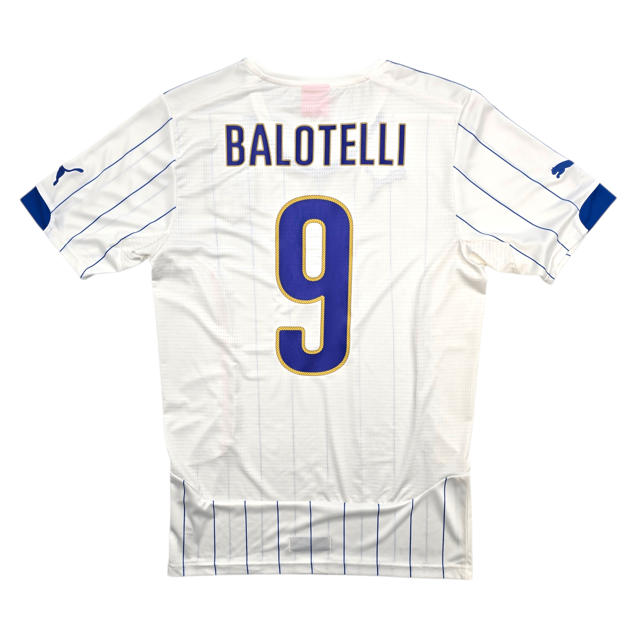 2014/15 Italy Away Football Shirt (S) Puma #9 Balotelli