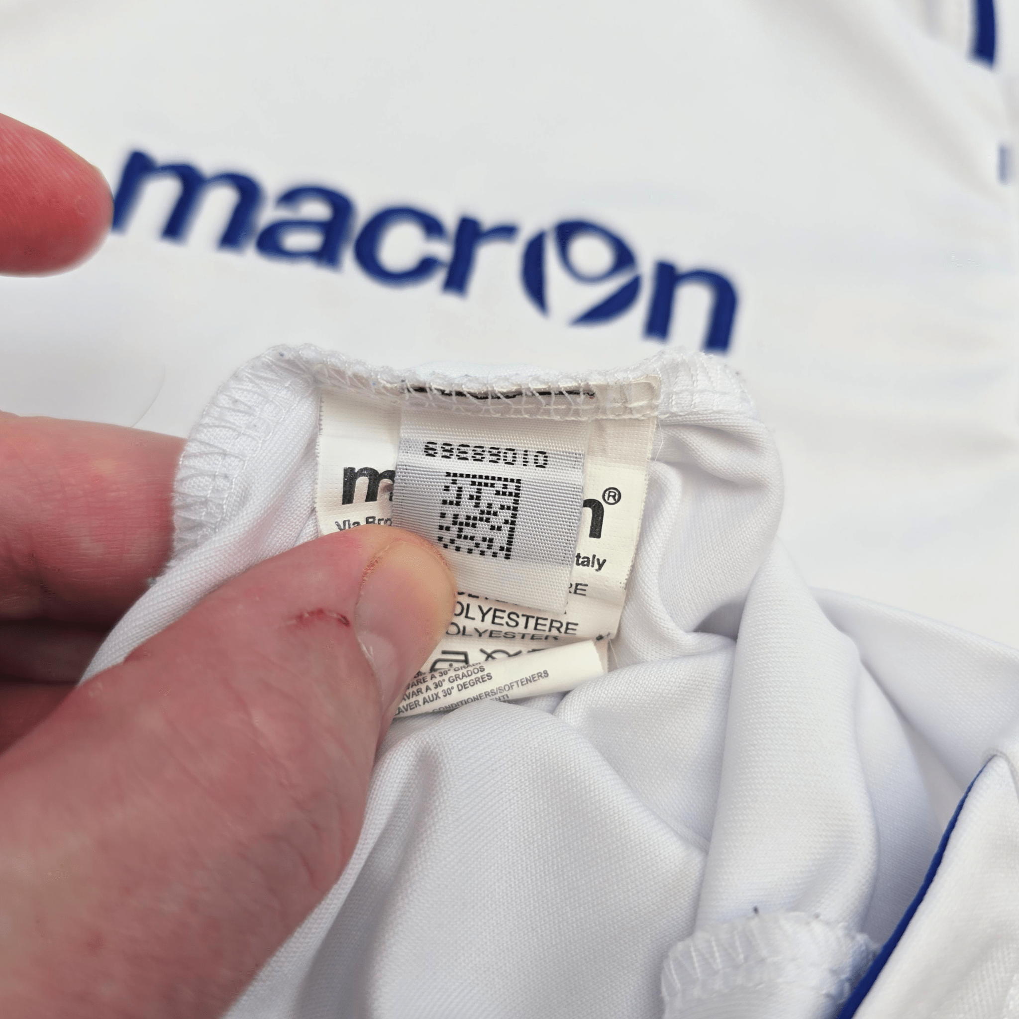 2014/15 Leeds United Home Football Shirt (L) Macron