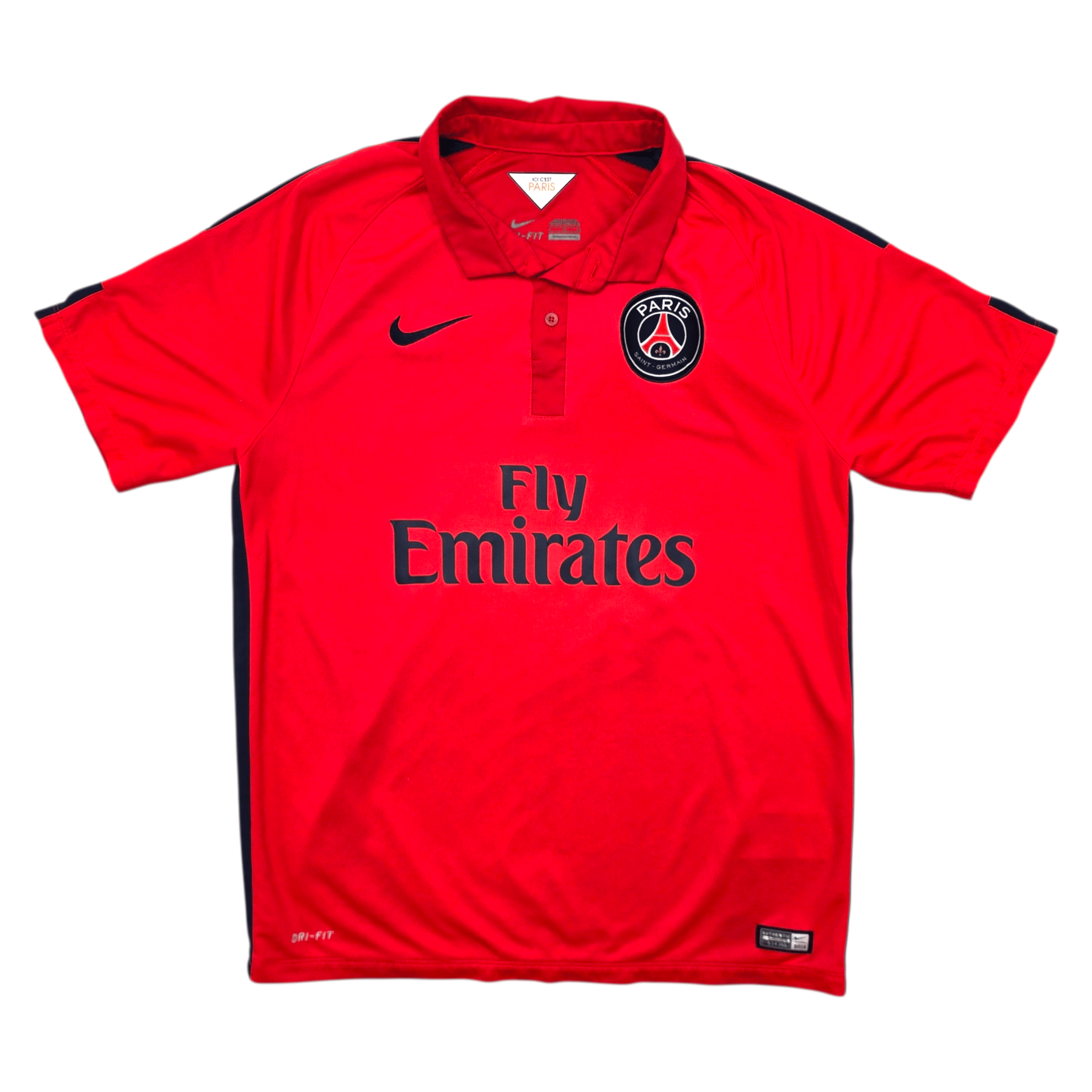 2014/15 PSG Third Shirt (L) Nike #9 Cavani - Official Print